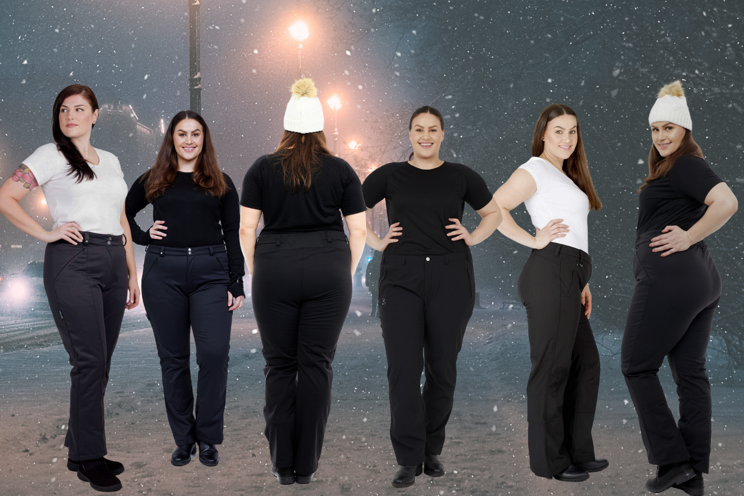 Plus Size Softshell Pants - Explore winter in style