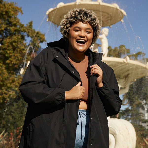 Women's Plus-Size Long Jackets