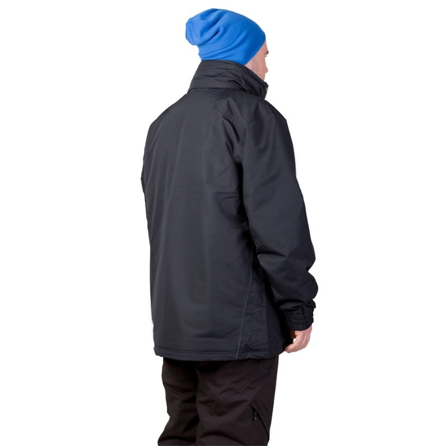 Aggress Treblecone Men's Plus Size Snow Jacket Black 7XL - 11XL