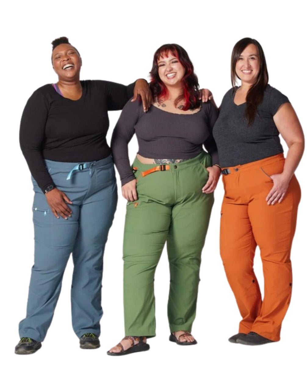 Alpine Parrot Ponderosa Pant Mountain Fit Green Sizes 22-32