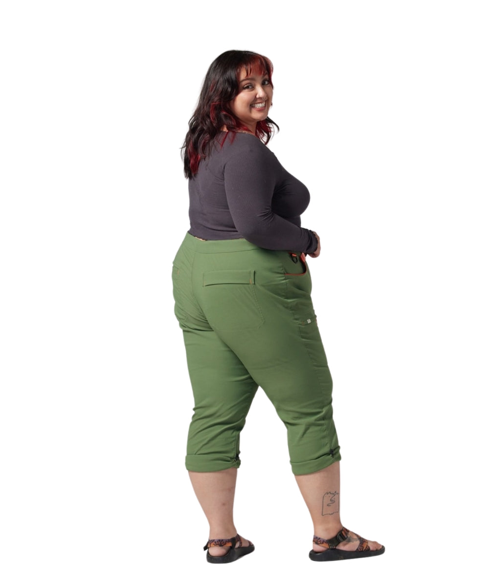 Alpine Parrot Ponderosa Pant Mountain Fit Green Sizes 22-32