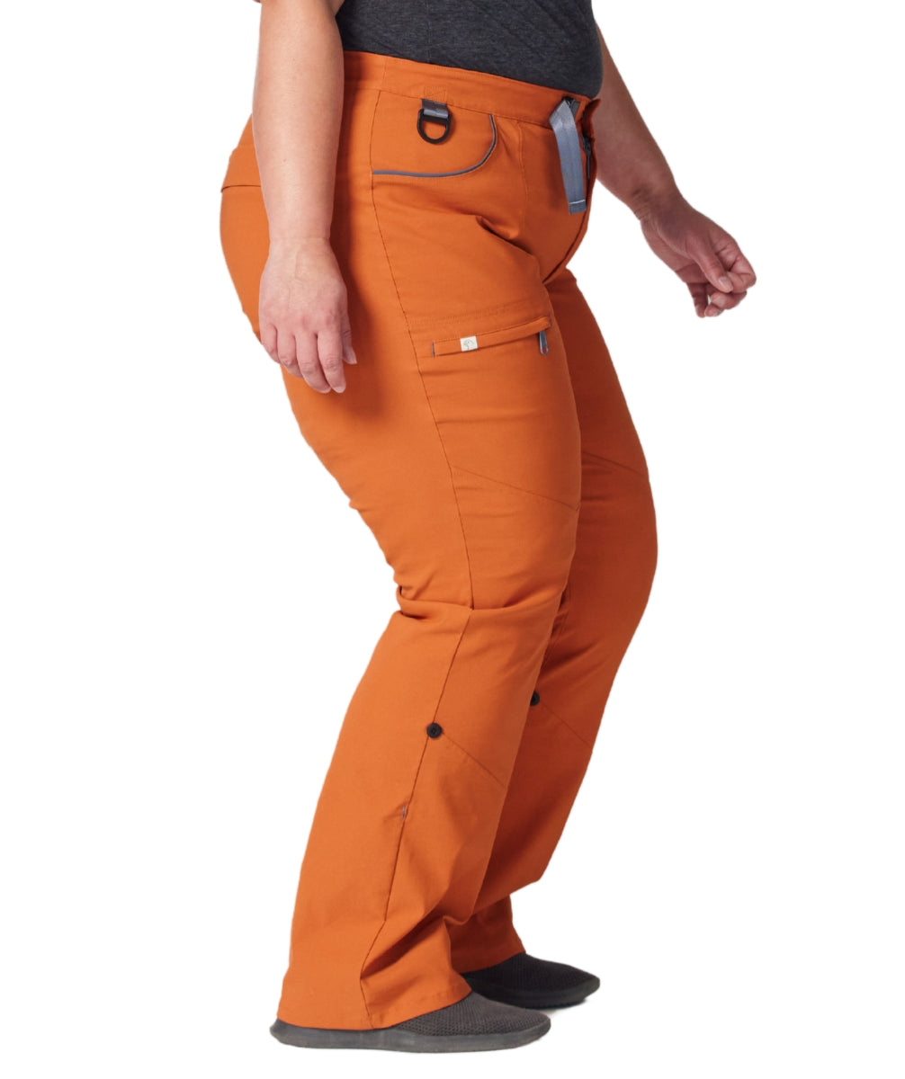 Alpine Parrot Ponderosa Hiking Pants River Fit Sizes 22/26 Sandstone