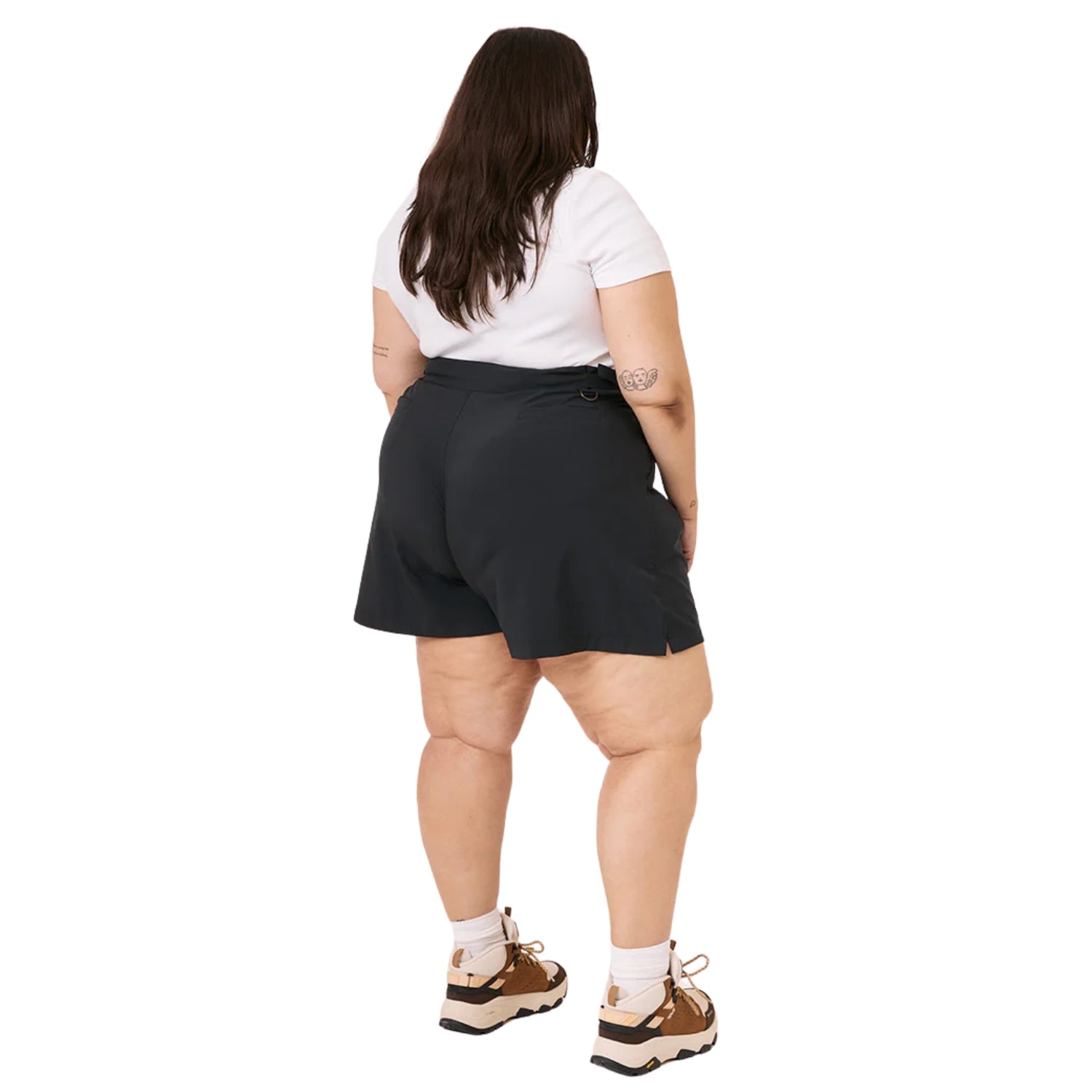 Amble Terra Women’s Plus Size Shorts Black Sizes 3XL - 4XL