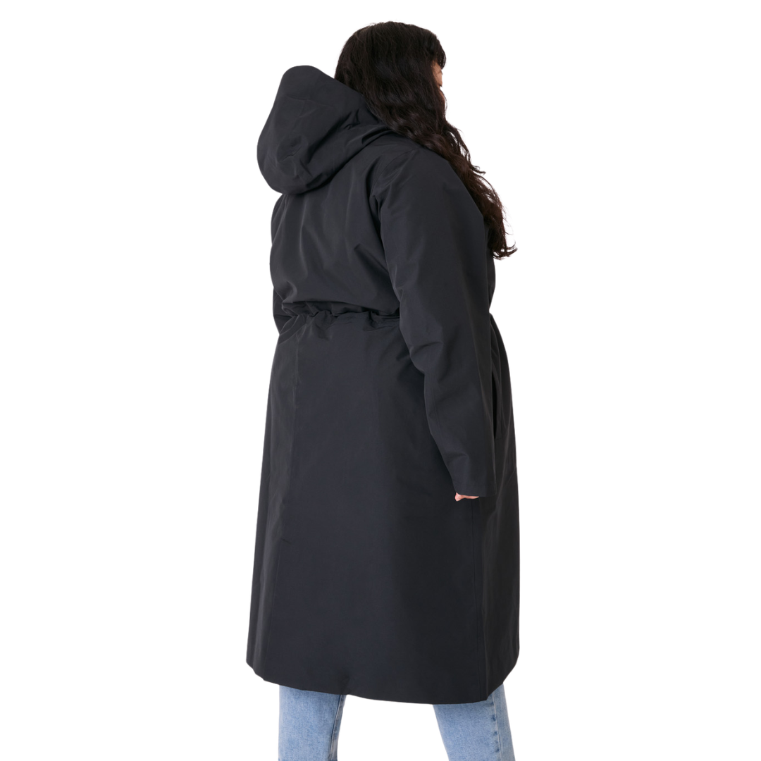 Amble Overland Womens Plus Size Rain Long Jacket XL-5XL