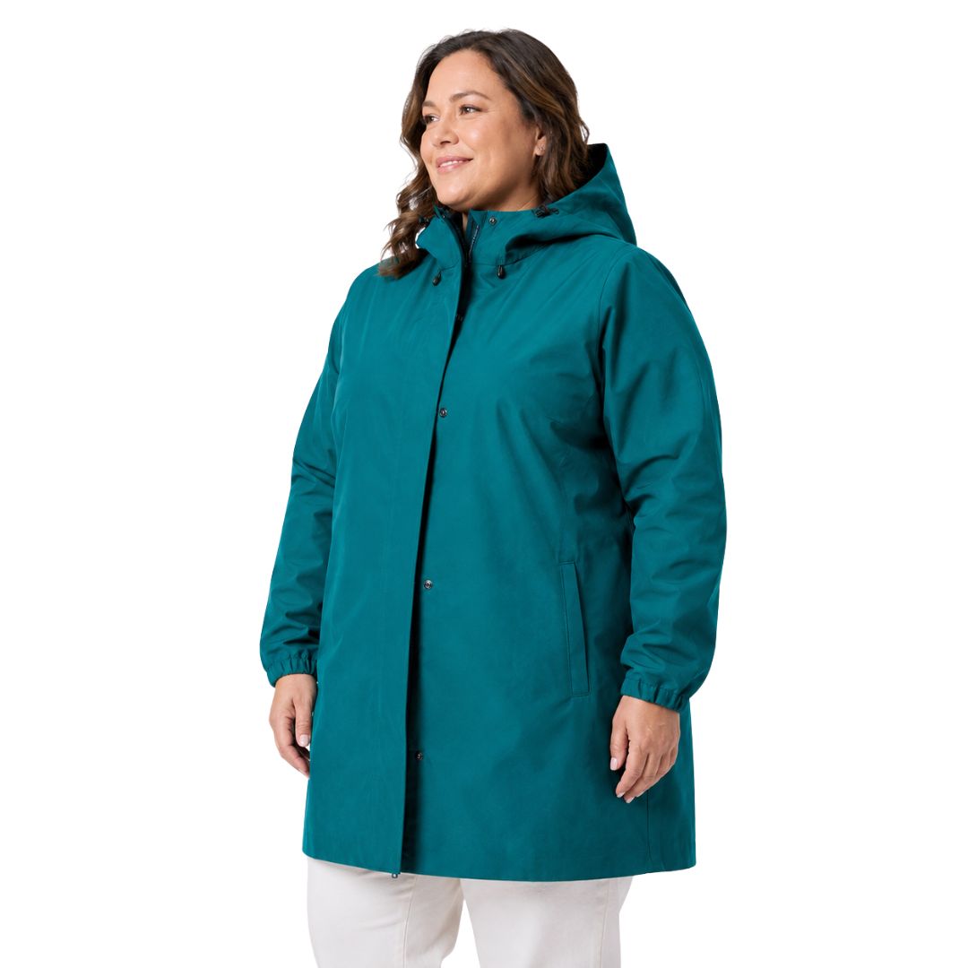 Amble Refuge Long Womens Plus Size Waterproof Jacket XL-5XL