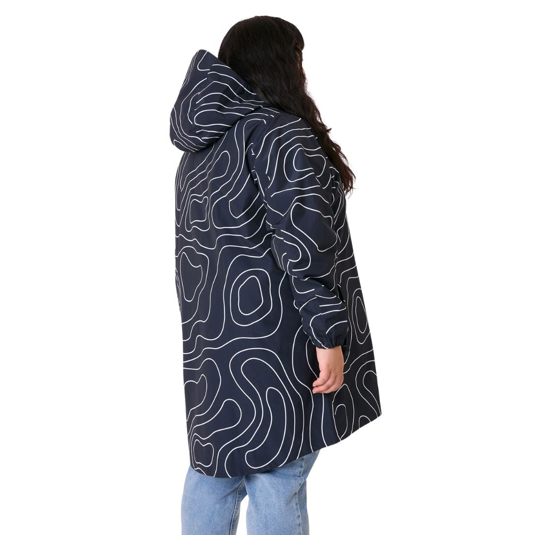 Amble Refuge Long Womens Plus Size Waterproof Jacket XL-5XL