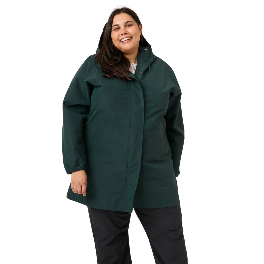 Amble Refuge Long Womens Plus Size Waterproof Jacket XL-5XL