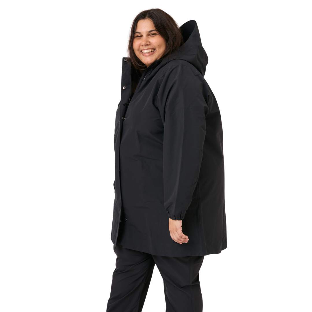 Amble Refuge Long Womens Plus Size Waterproof Jacket XL-5XL