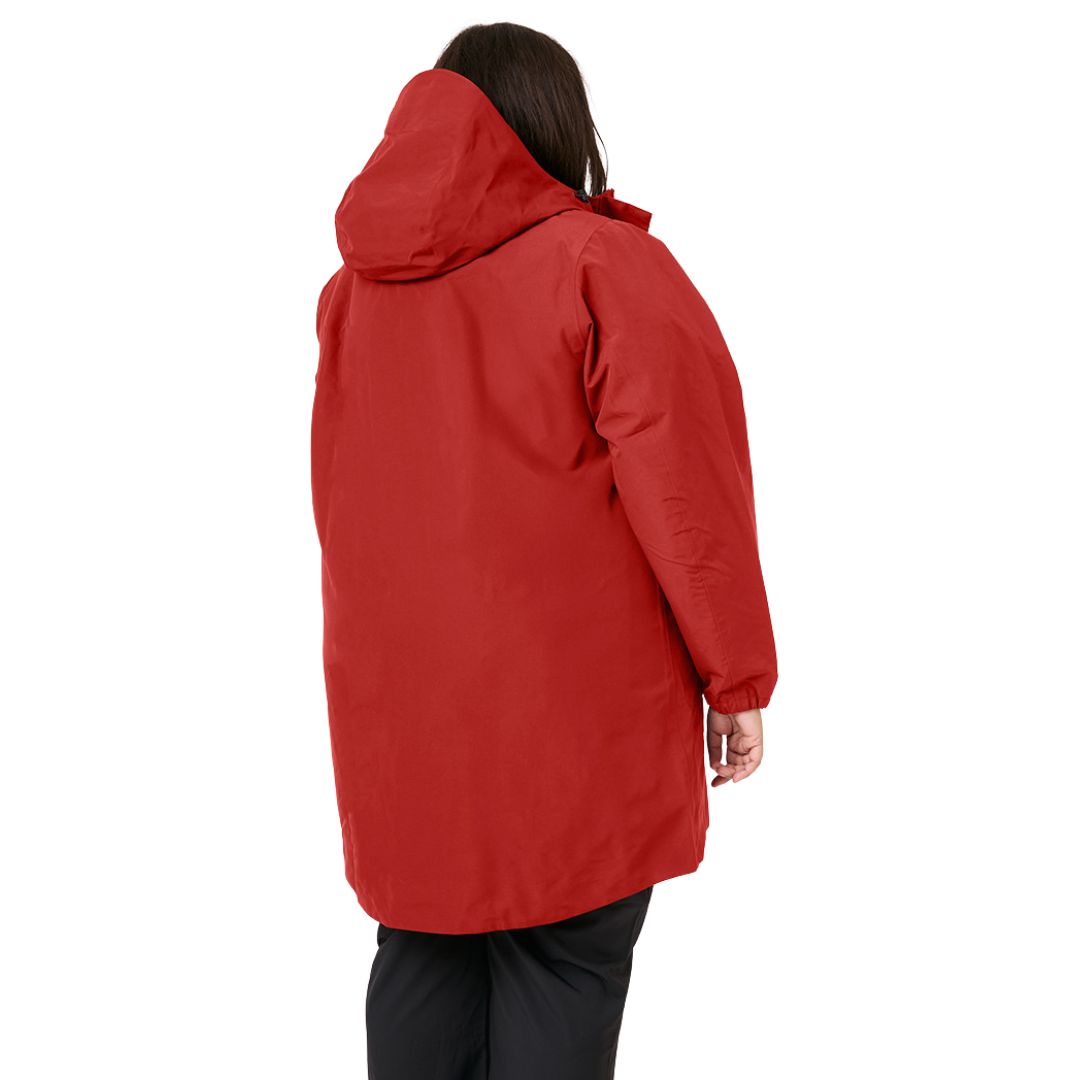 Amble Refuge Long Womens Plus Size Waterproof Jacket XL-5XL