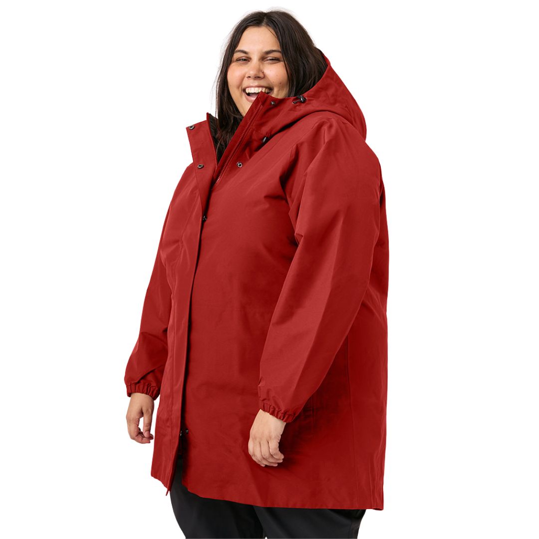 Amble Refuge Long Womens Plus Size Waterproof Jacket XL-5XL
