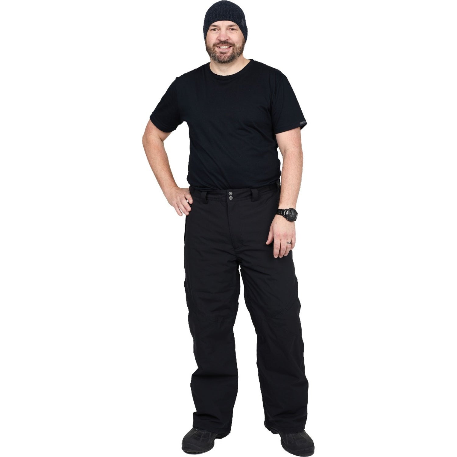Cartel Kiroro Mens Stretch Snow Pants Black 3XL-9XL