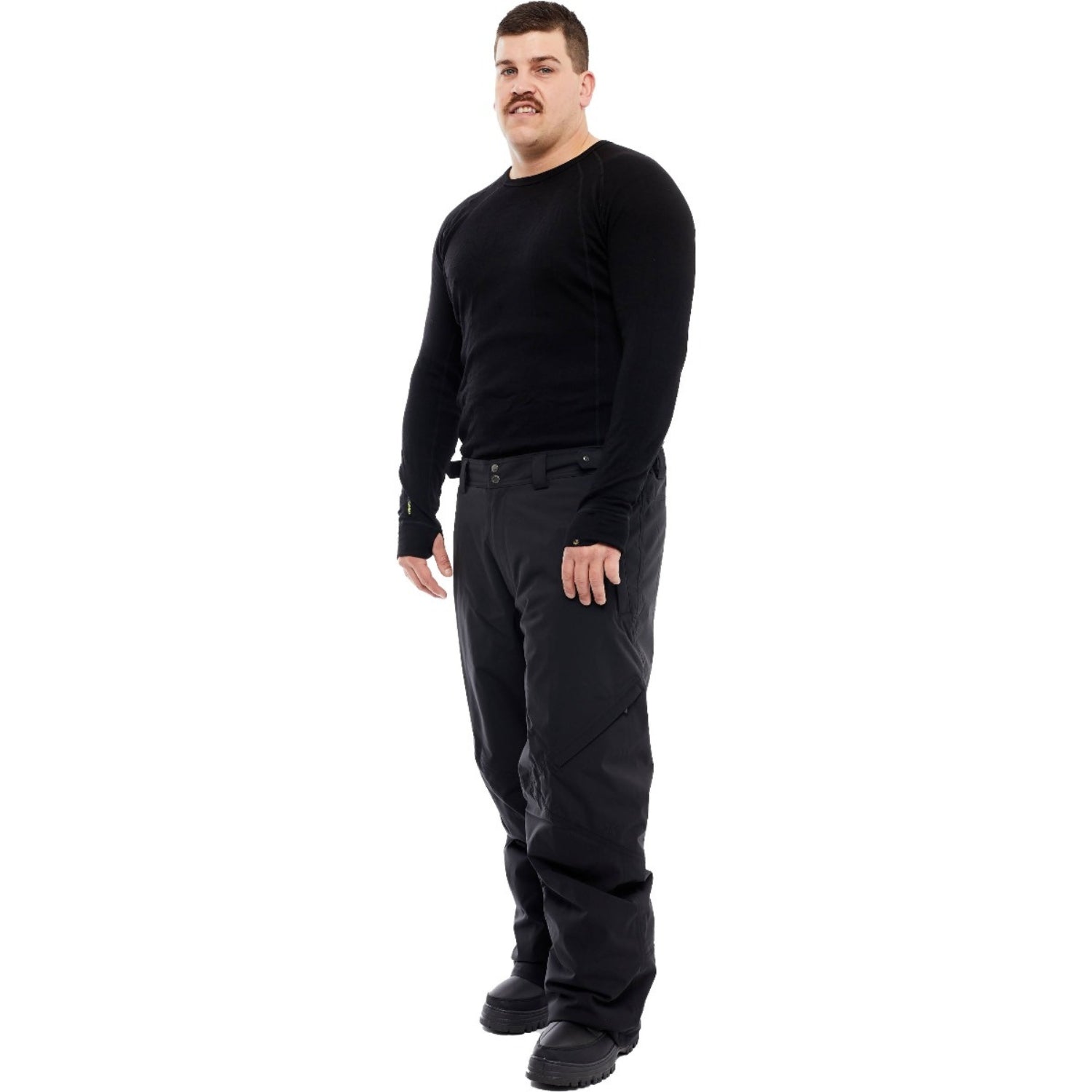 Cartel Kiroro Mens Stretch Snow Pants Black 3XL-9XL