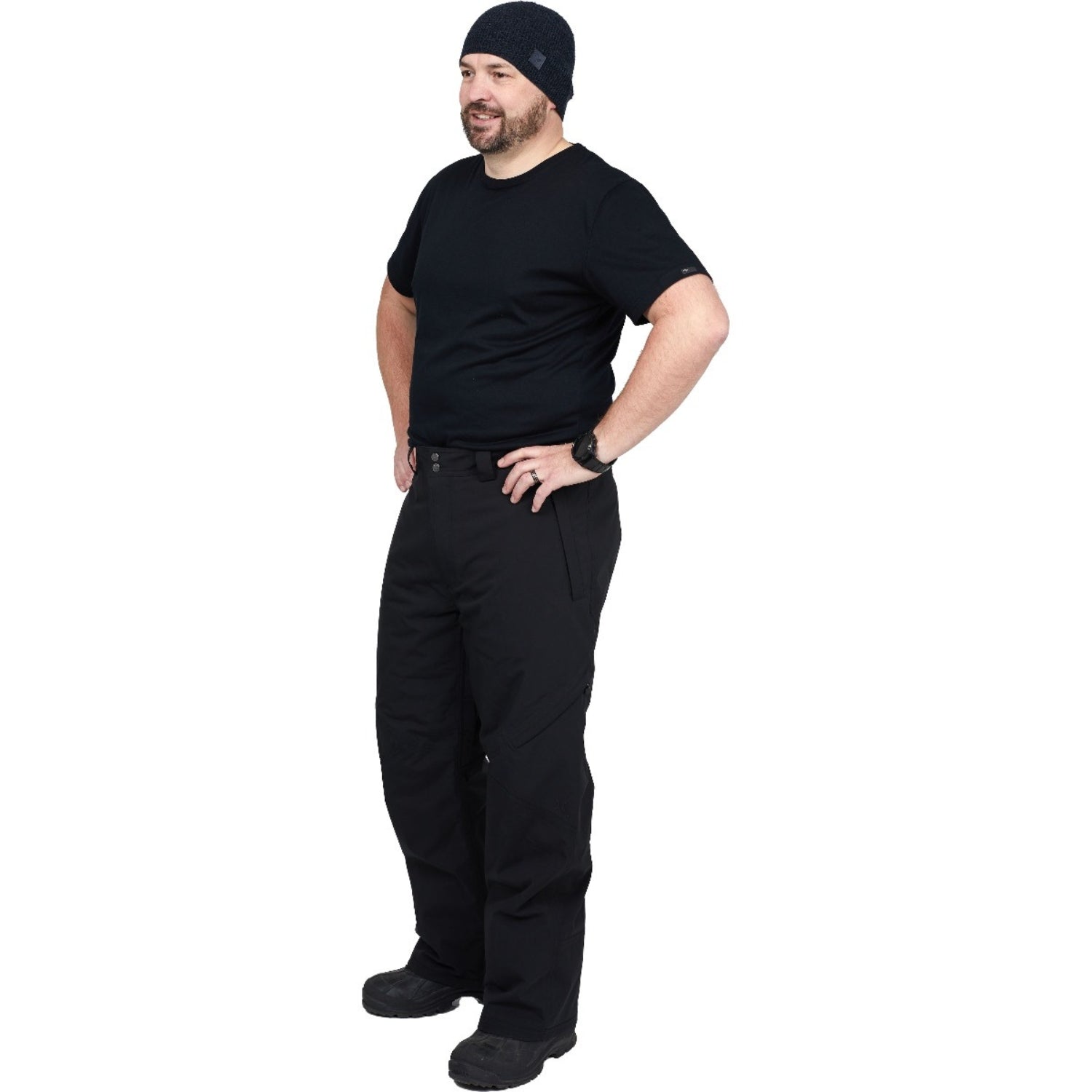 Cartel Kiroro Mens Stretch Snow Pants Black 3XL-9XL