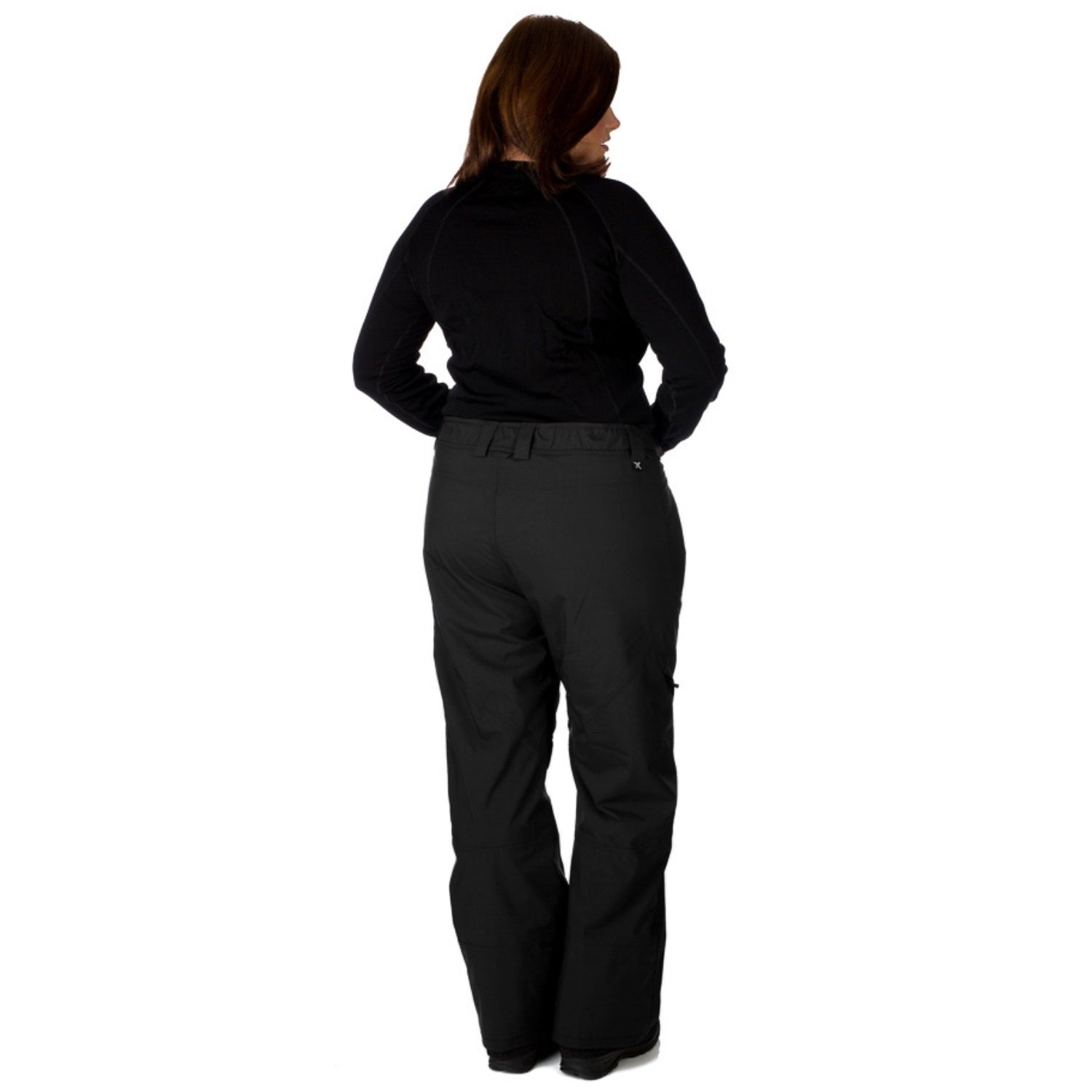 Cartel Kiroro Stretch Plus Size Snow Pants Black Unisex 3XL-9XL