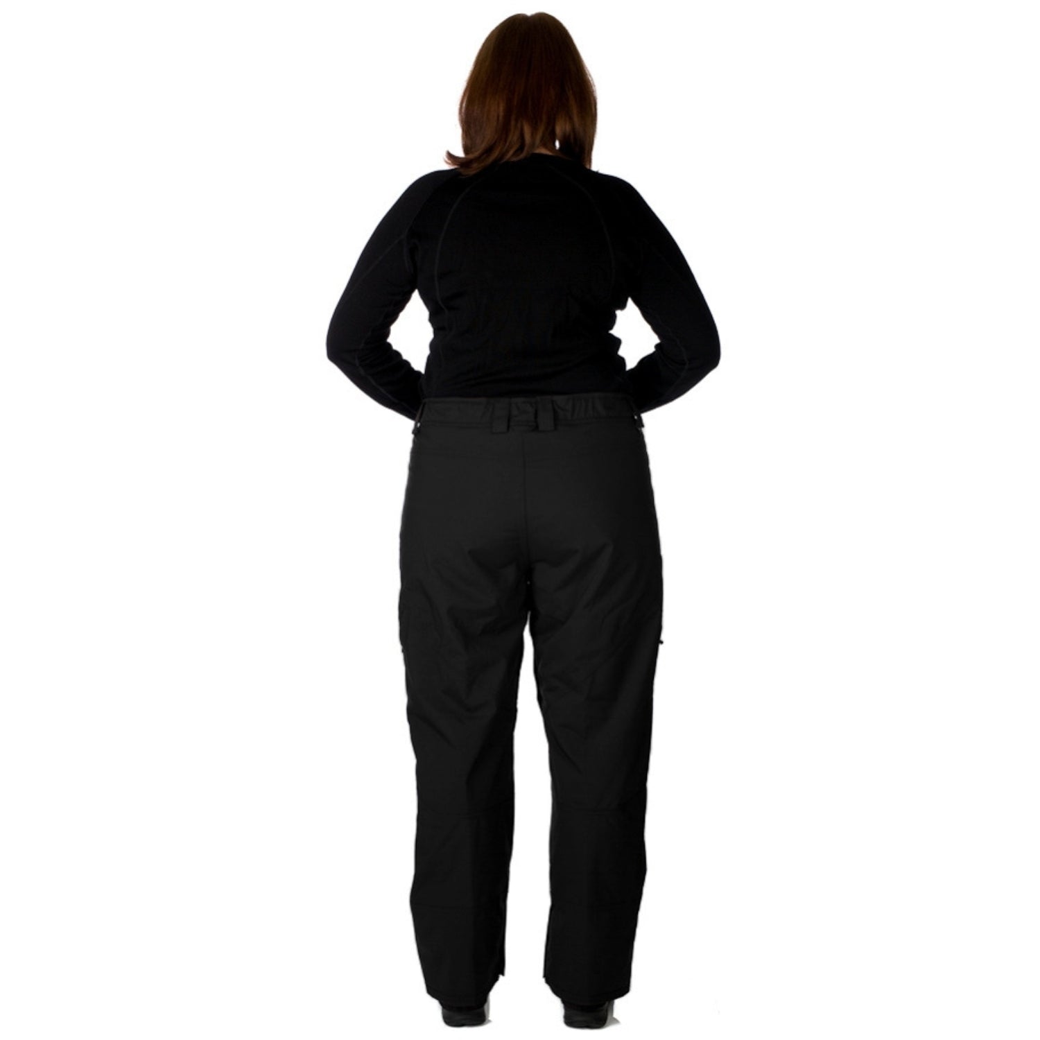 Cartel Kiroro Stretch Plus Size Snow Pants Black Unisex 3XL-9XL