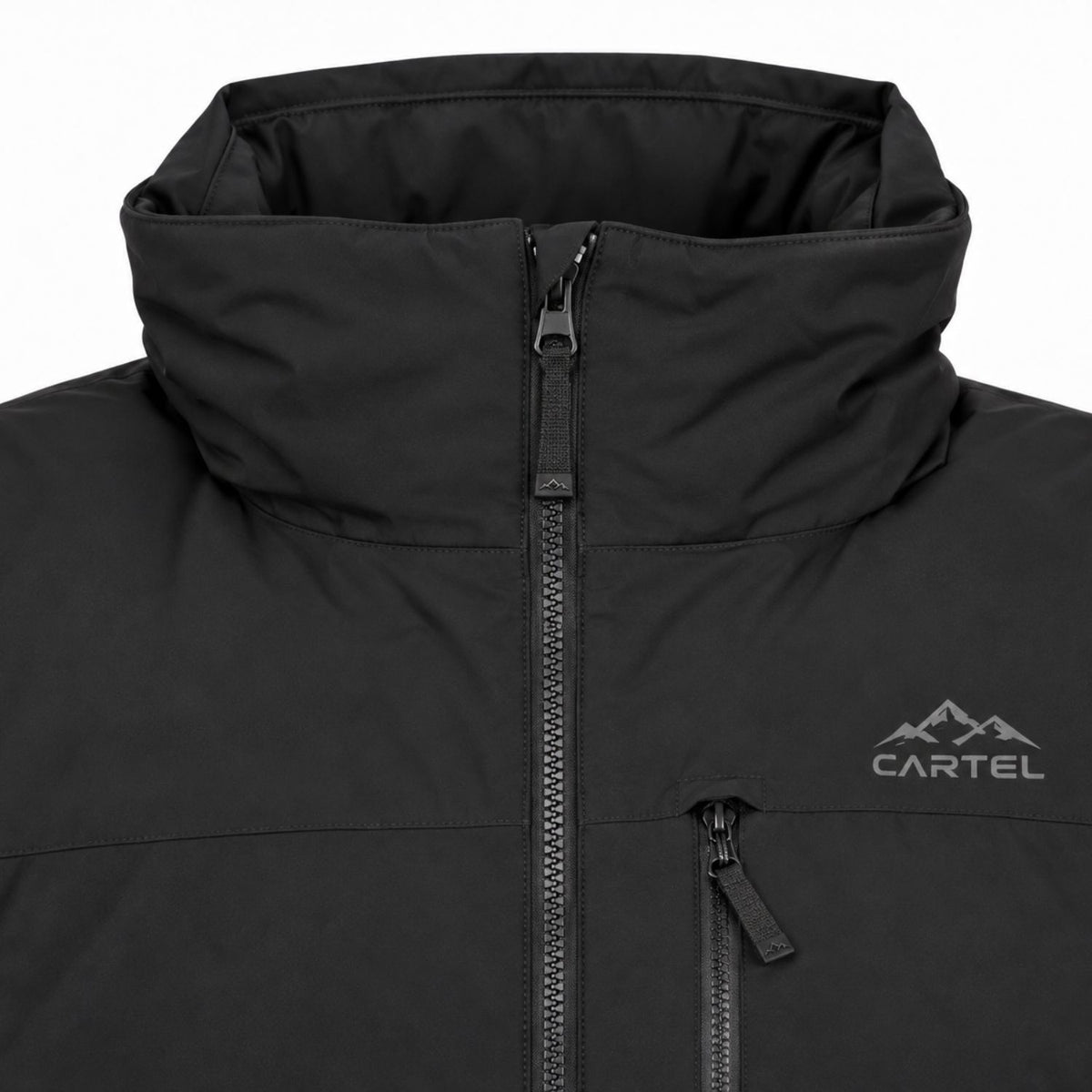 Cartel Broadway Stretch Plus Size Snow Jacket Black 2XL–10XL