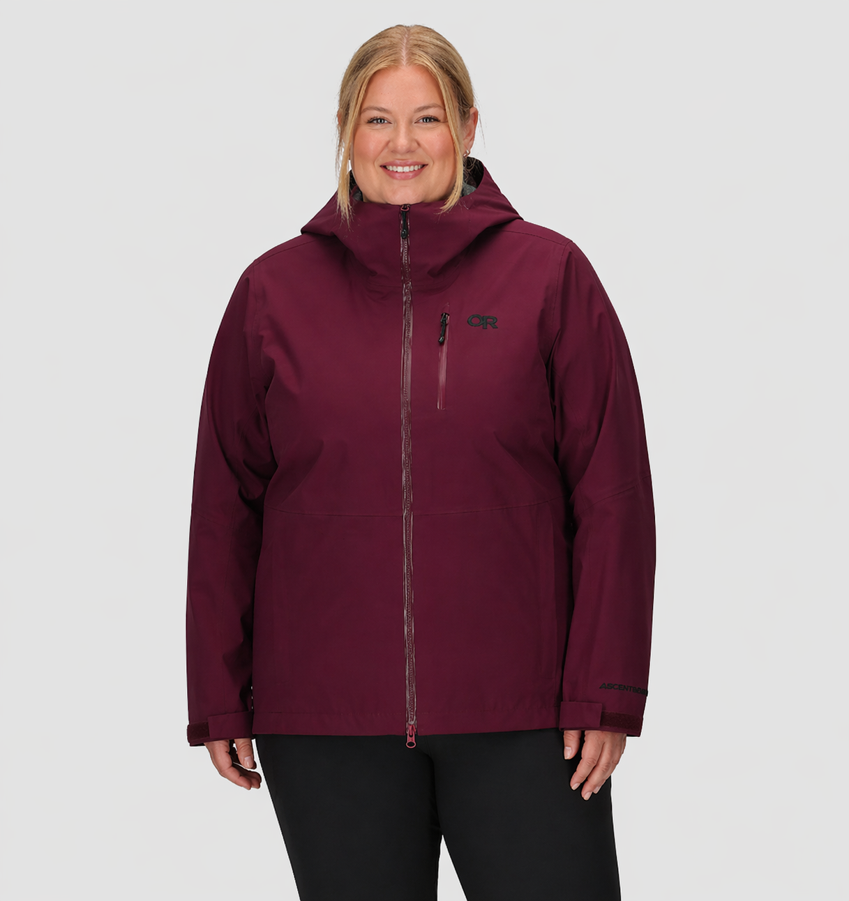 Outdoor Research Women’s Aspire 3L Rain Shell Jacket USA Plus Size 1X-4X