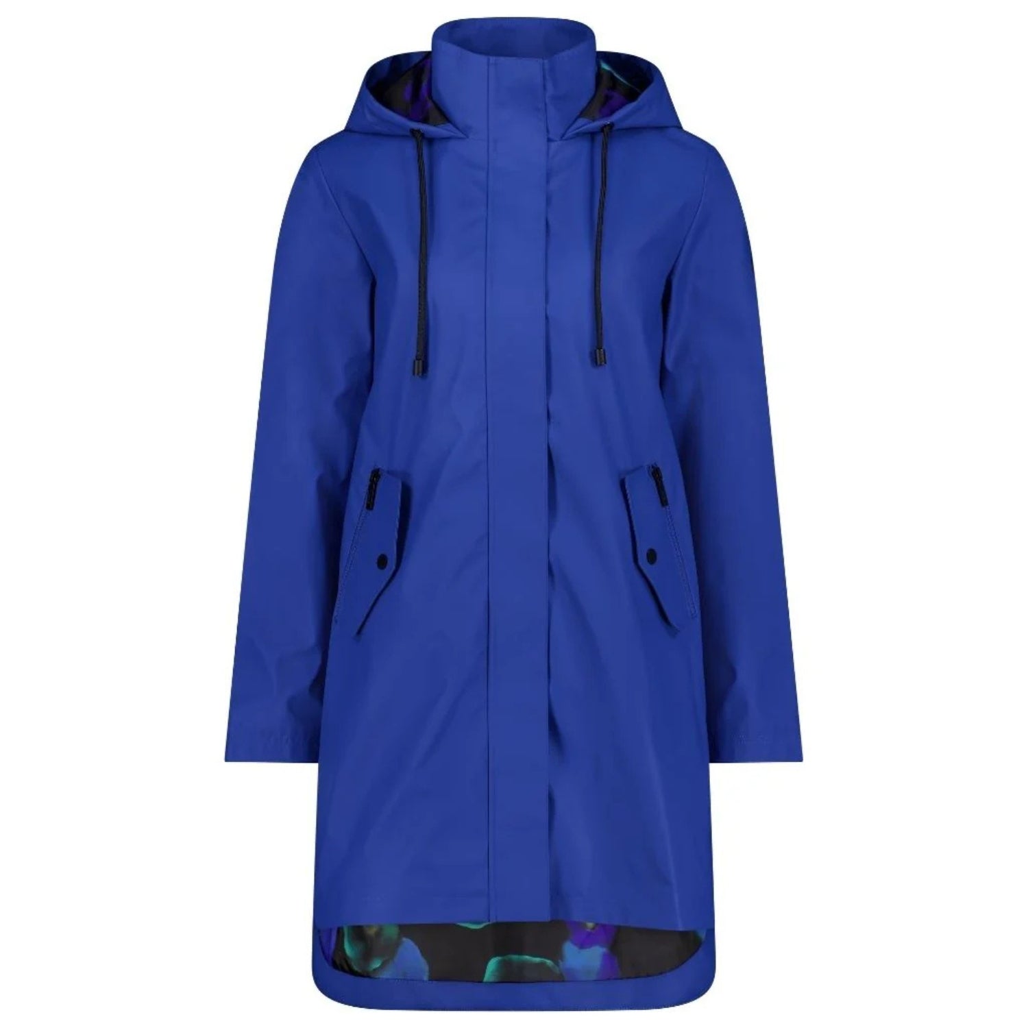 Moke Billie Women's Plus Size Rain Coat Blue sizes 3XL - 4XL