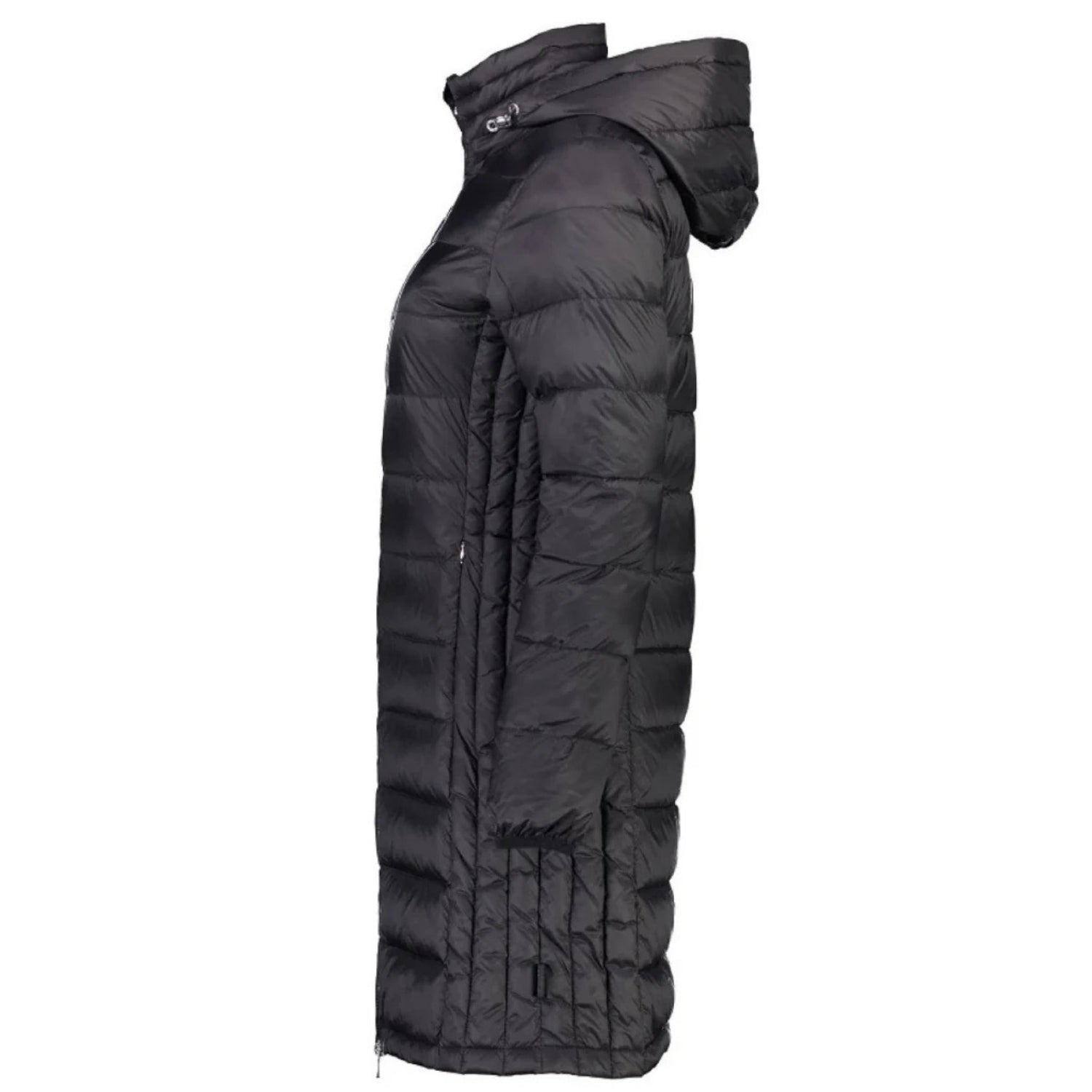 Preloved - Moke Sarah Women's Plus Size Long Down Jacket Black 4XL