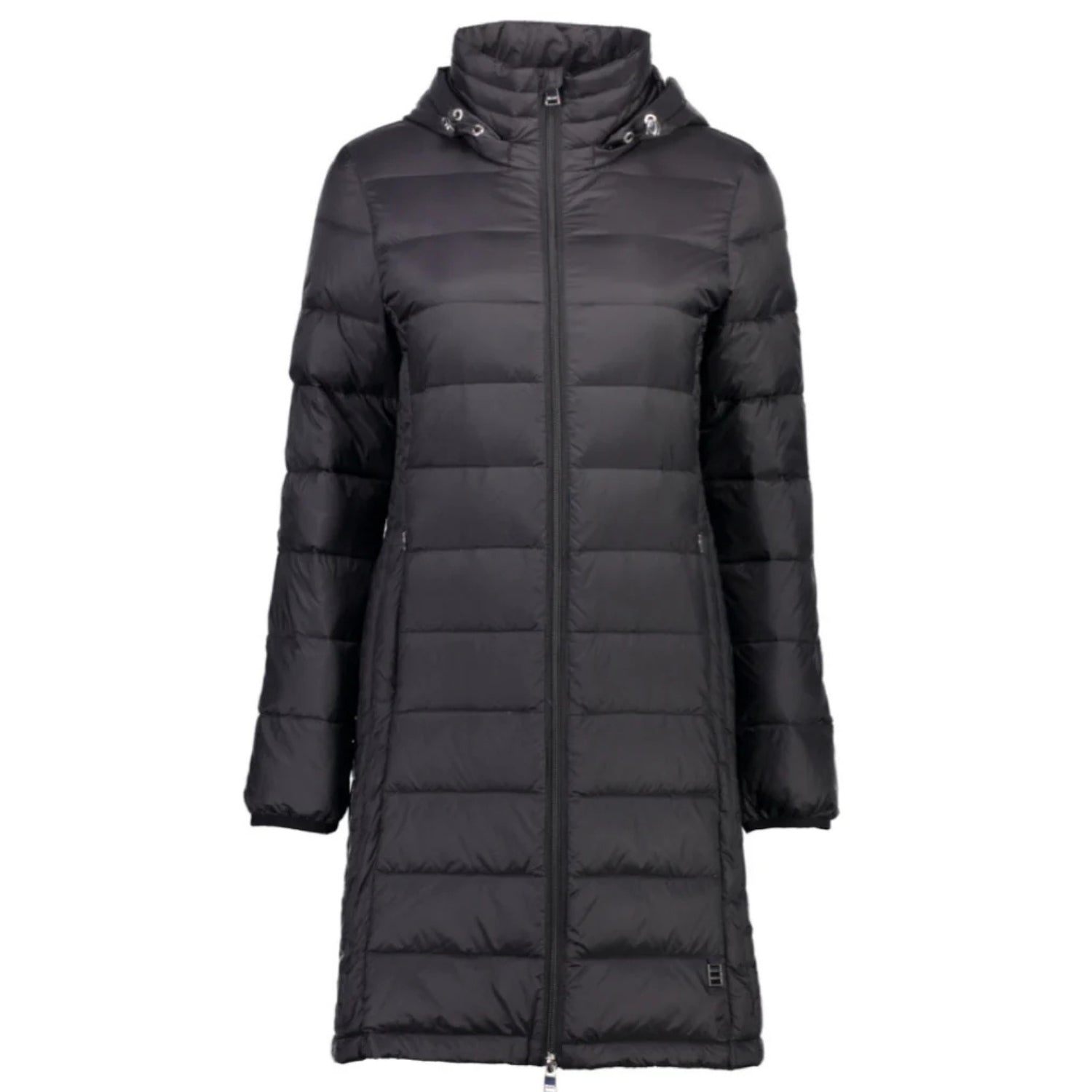 Preloved - Moke Sarah Women's Plus Size Long Down Jacket Black 4XL