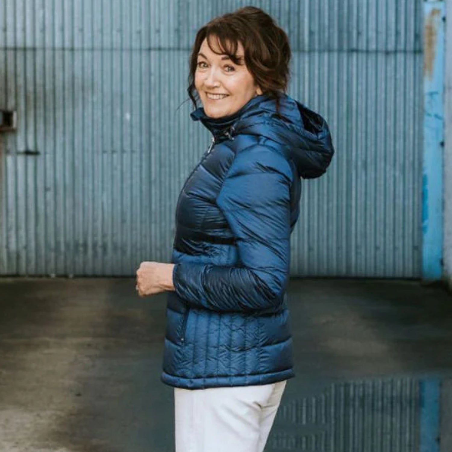 Moke Lynnette Women's Plus Size Down Jacket Moonlight 2XL-4XL