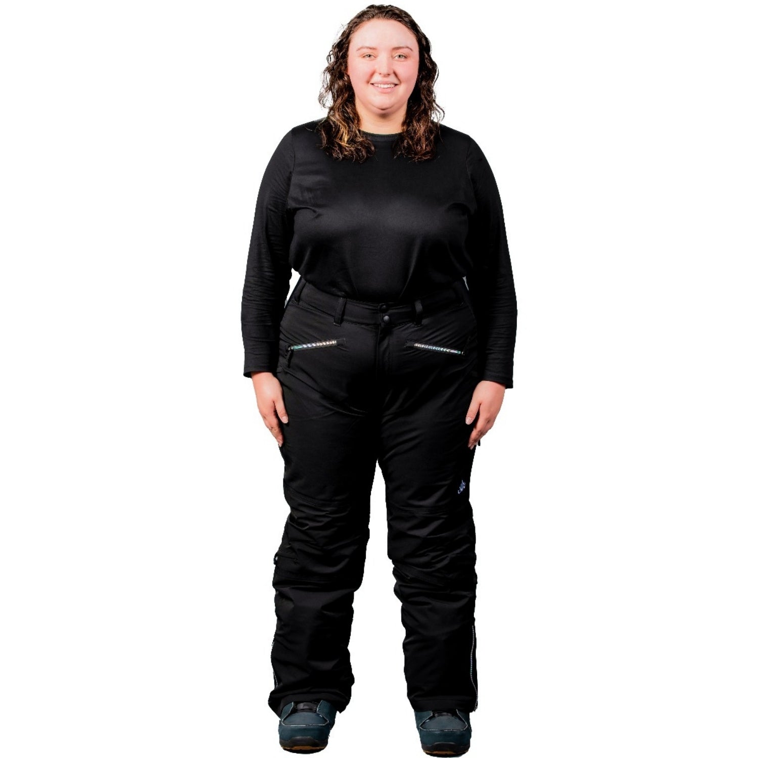 Nobody's Princess Zali Pants Black Short, Regular & Tall Length Sizes 16-24