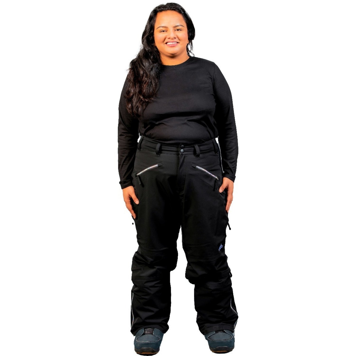Nobody's Princess Zali Pants Black Short, Regular & Tall Length Sizes 16-24