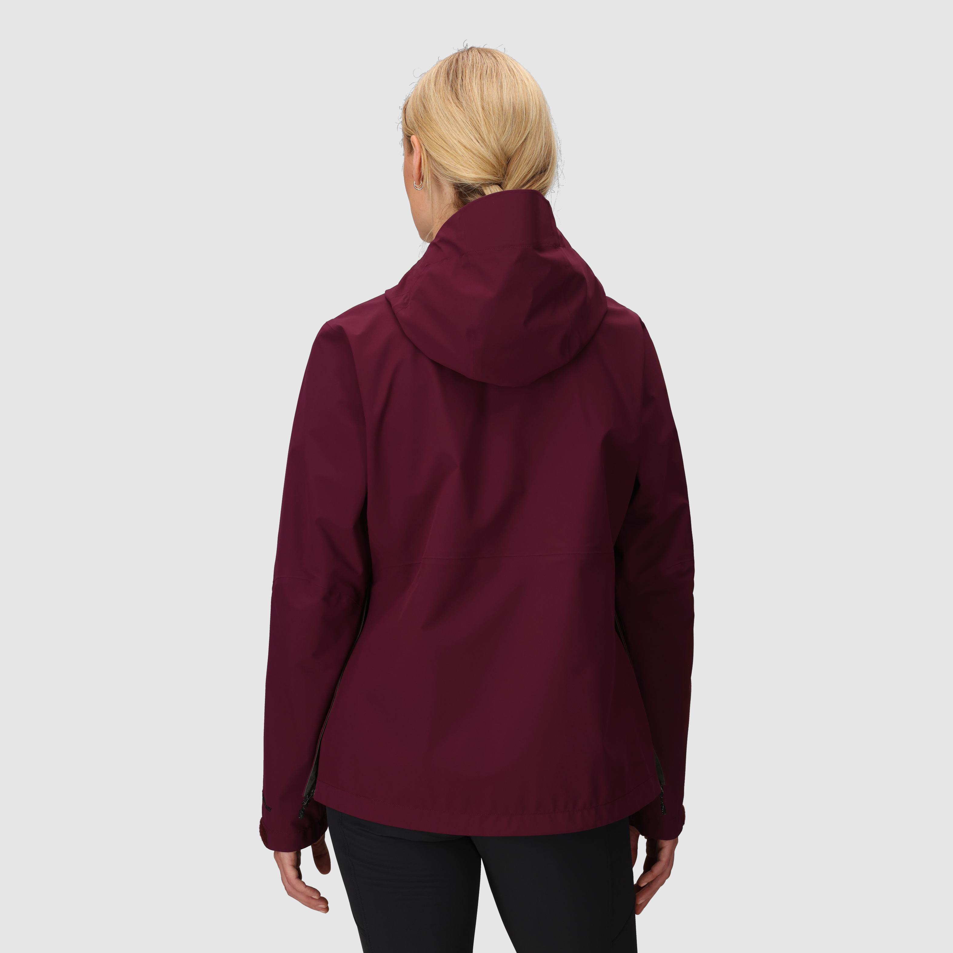 Outdoor Research Women’s Aspire 3L Rain Shell Jacket Winterberry USA Plus Sizes 1X-4X