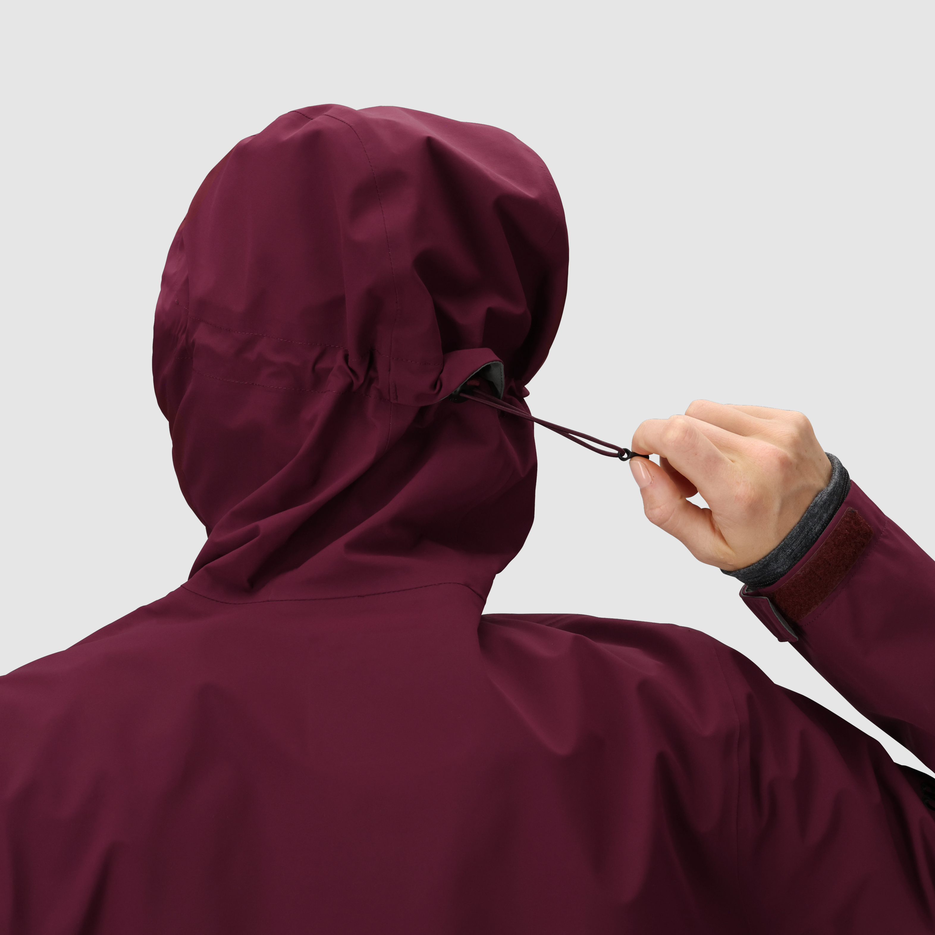 Outdoor Research Women’s Aspire 3L Rain Shell Jacket Winterberry USA Plus Sizes 1X-4X