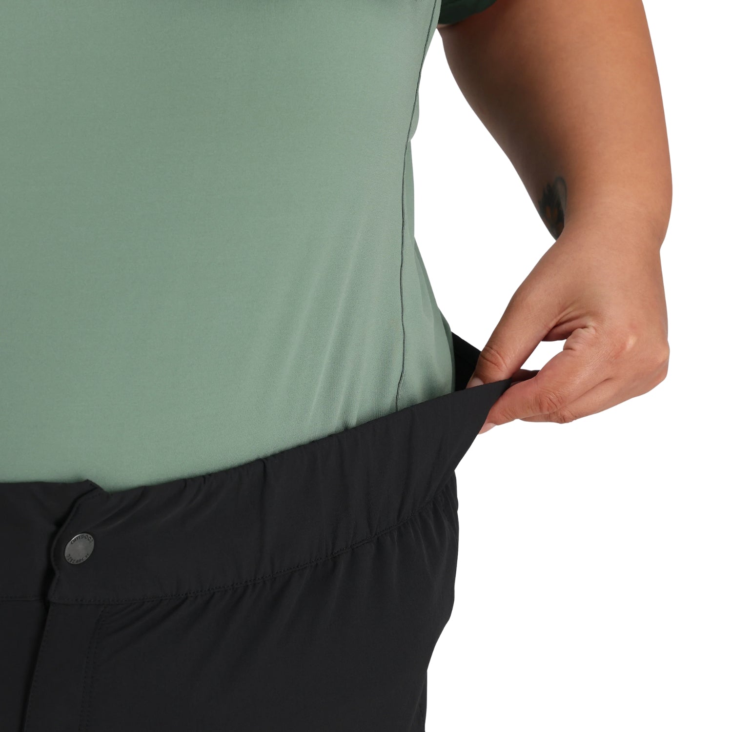 Pre-Order: Outdoor Research Freewheel Women’s Plus Size Shorts Black 1X - 4X