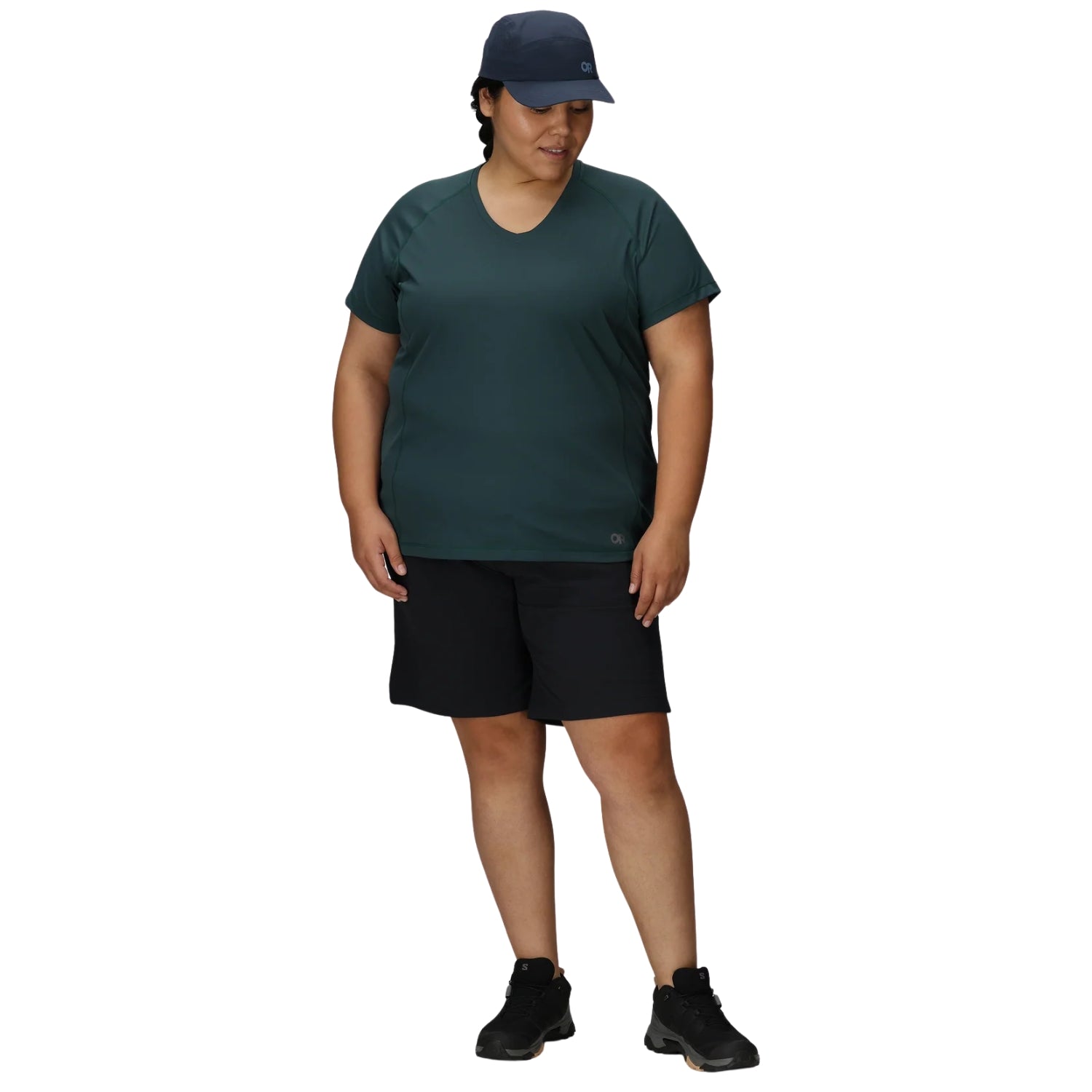 Outdoor Research Echo Womens Plus Size T-Shirt Douglas Flr 2X - 4X