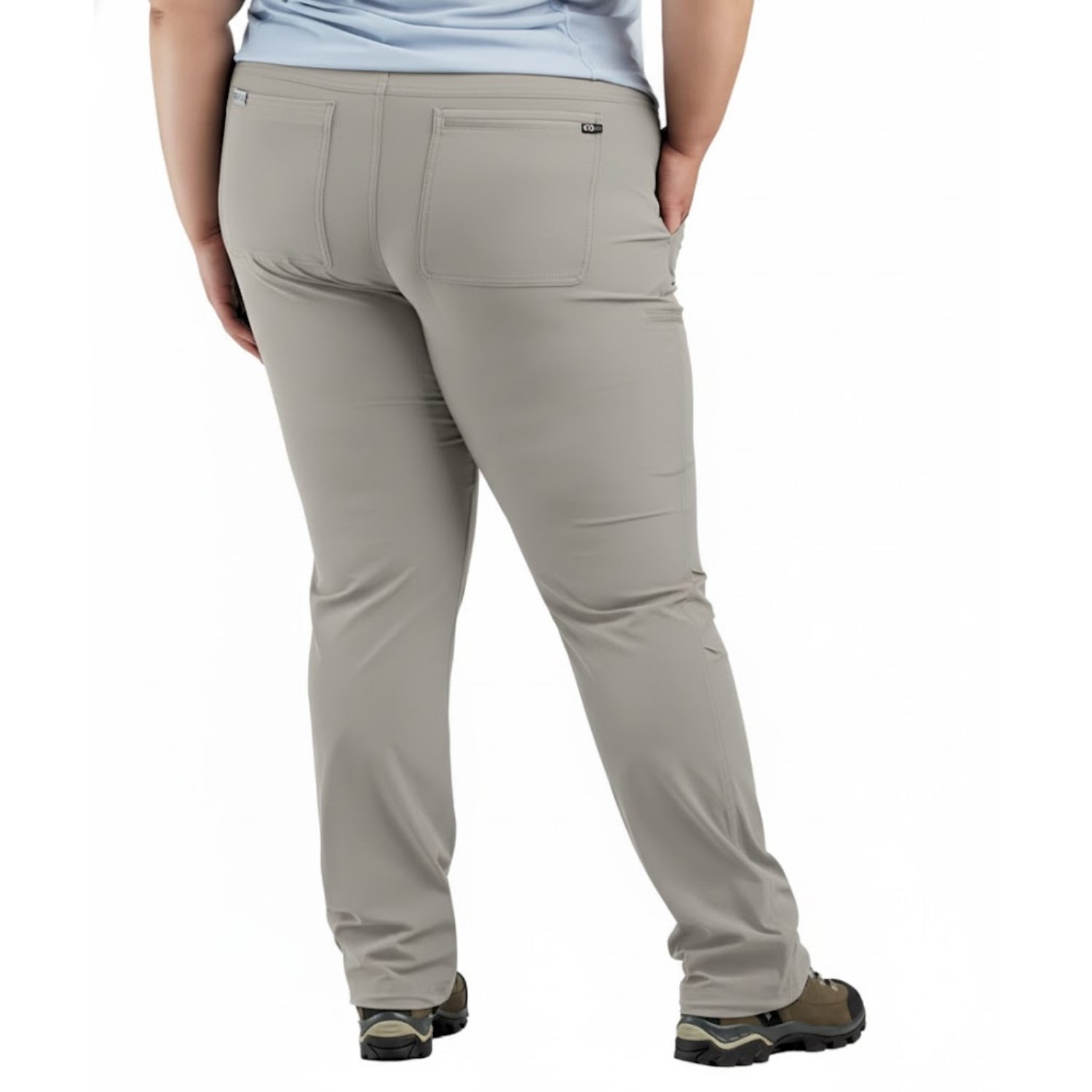 Outdoor Research Ferrosi Women's Plus Size Hiking Pants Light Pewter Sizes 16-28