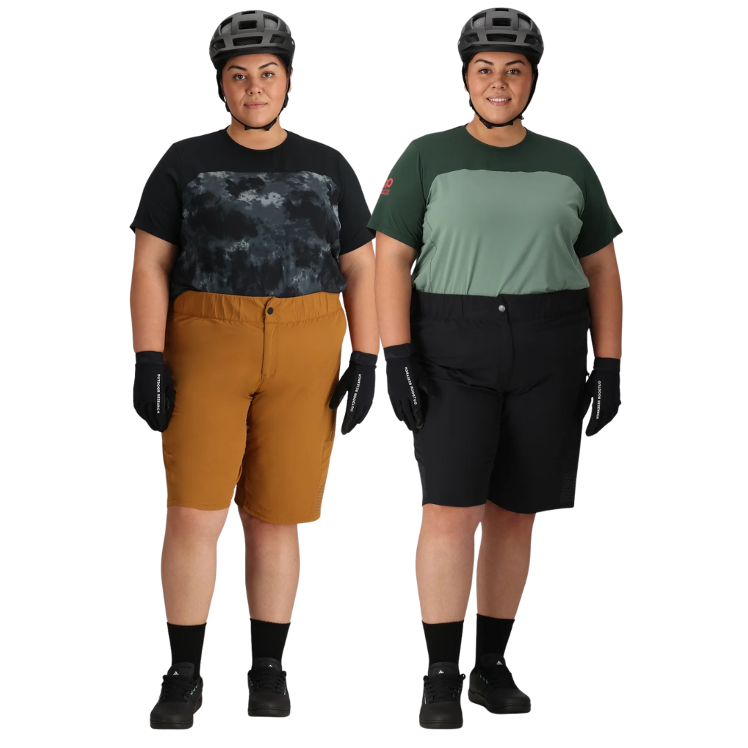 Outdoor Research Freewheel Women’s Plus Size Shorts 1X - 4X