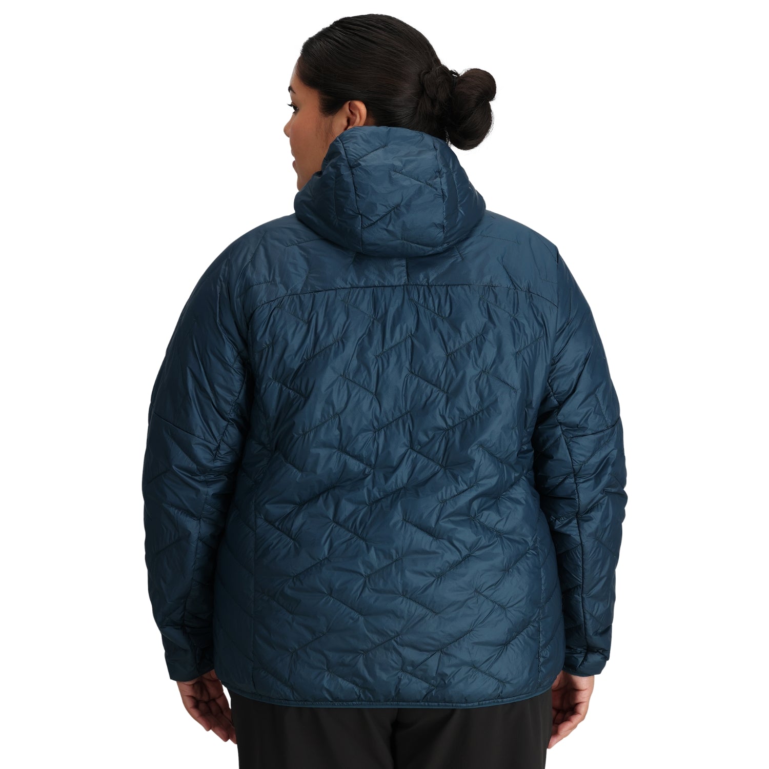 Outdoor Research SuperStrand LT Hoodie Harbor Womens USA Plus Size 1X