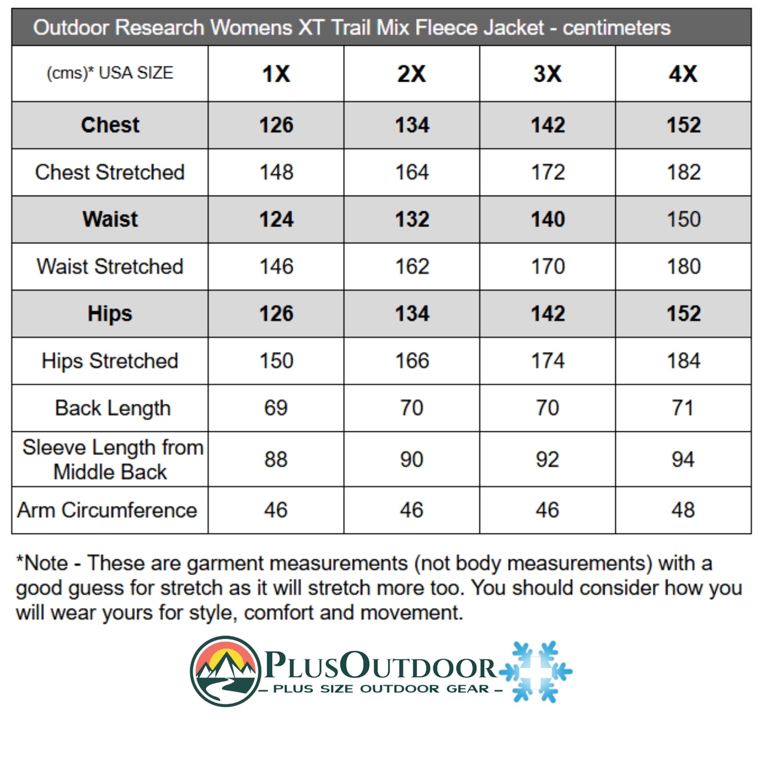 Outdoor Research Trail Mix XT Womens Plus Size Full Zip Fleece Jacket Black