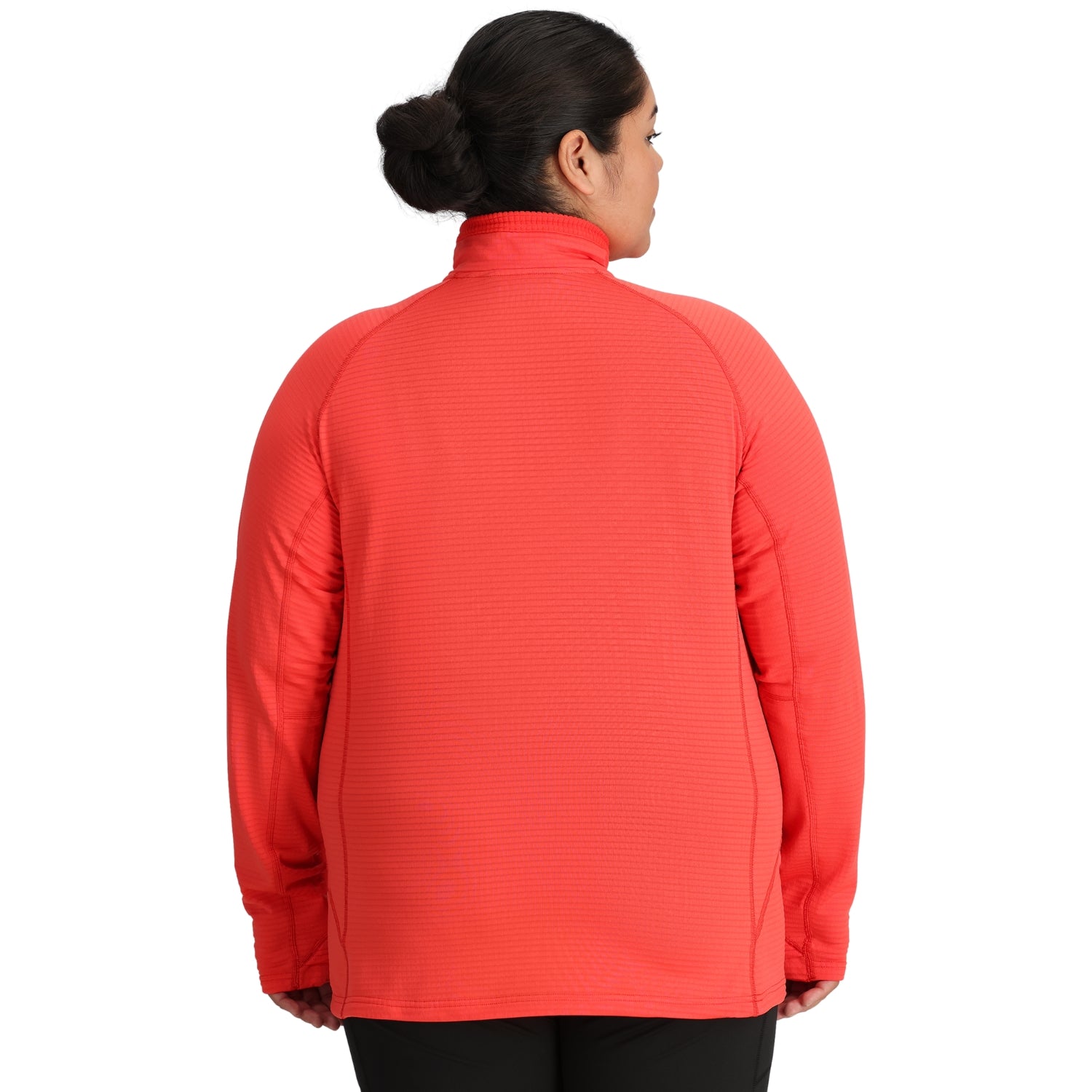Outdoor Research Vigor Women’s Plus Size Half Zip Grid Fleece Sunrise Sizes 1X-4X