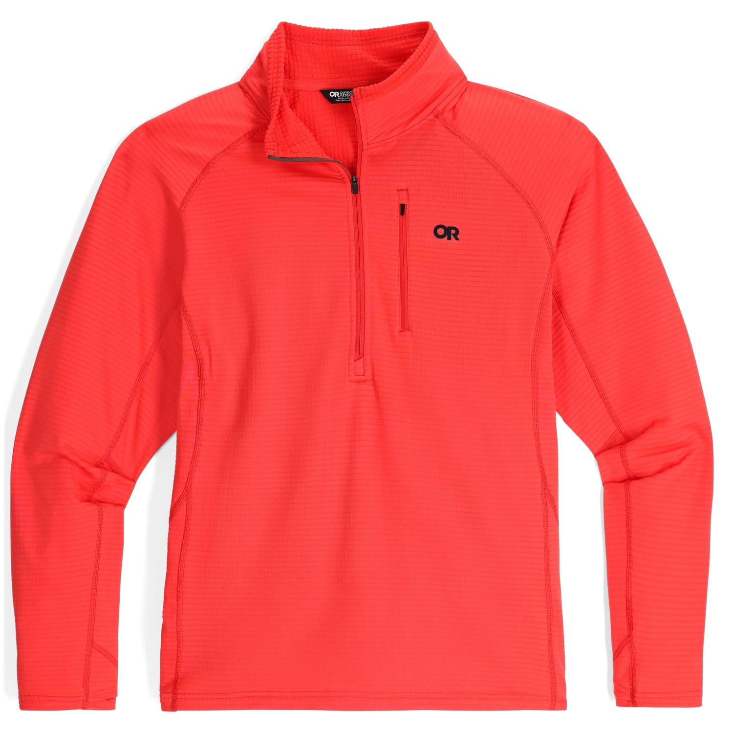 Outdoor Research Vigor Women’s Plus Size Half Zip Grid Fleece Sunrise Sizes 1X-4X