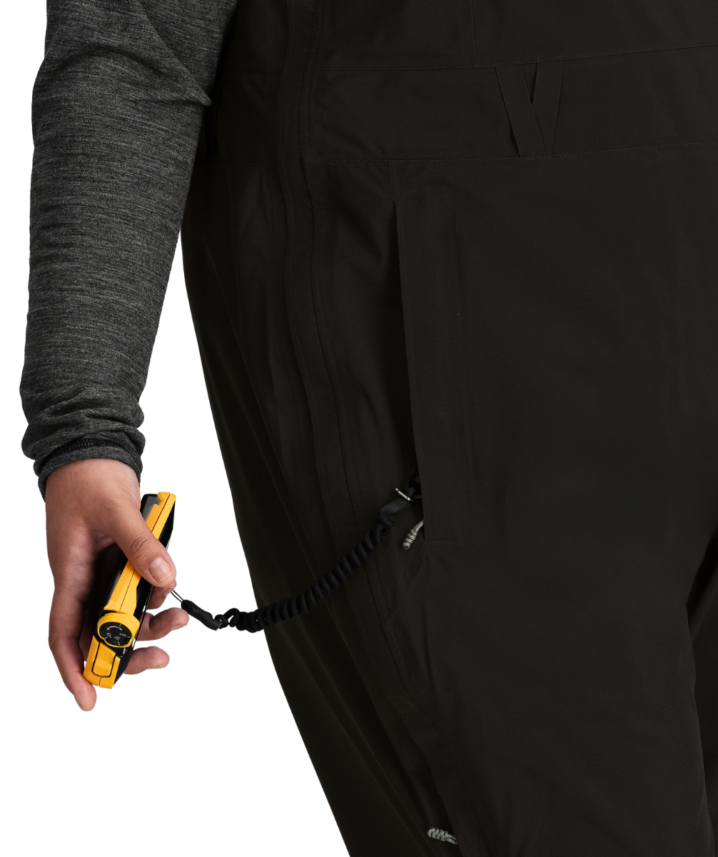 Outdoor Research Carbide Women's Plus Size Bibs Shell Pants Black Sizes 2X-4X