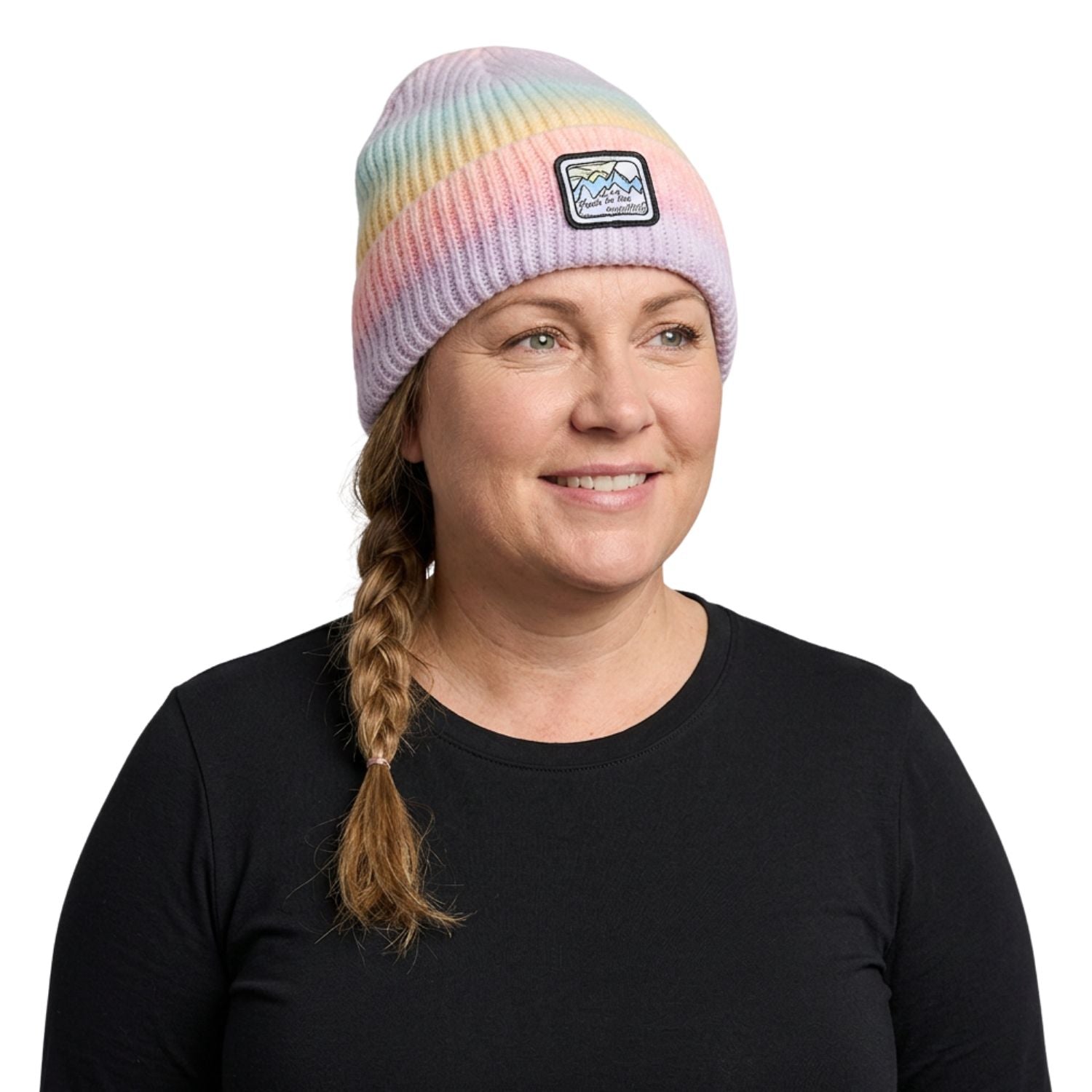 Rojo Rainbow Ridge Beanie