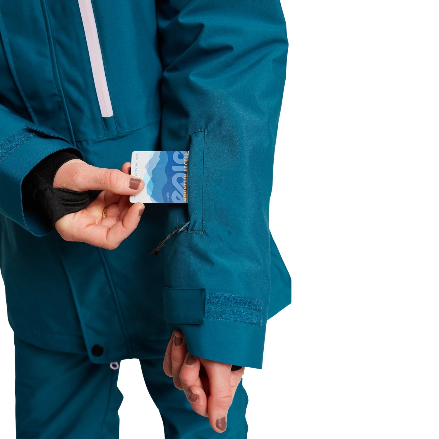 Rojo Super Nova Women's Plus Size Ski Jacket Teal Size 4XL 20/22