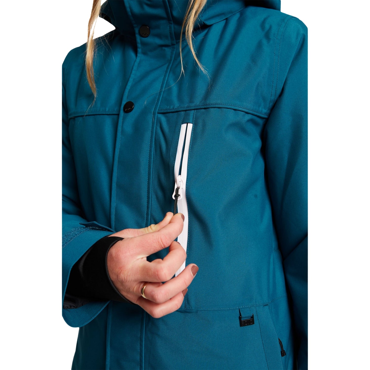 Rojo Super Nova Women's Plus Size Ski Jacket Teal Size 4XL 20/22