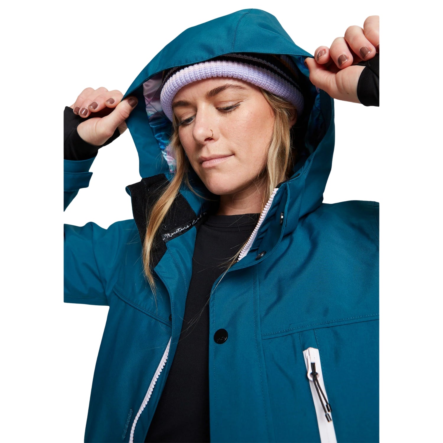 Rojo Super Nova Women's Plus Size Ski Jacket Teal Size 4XL 20/22