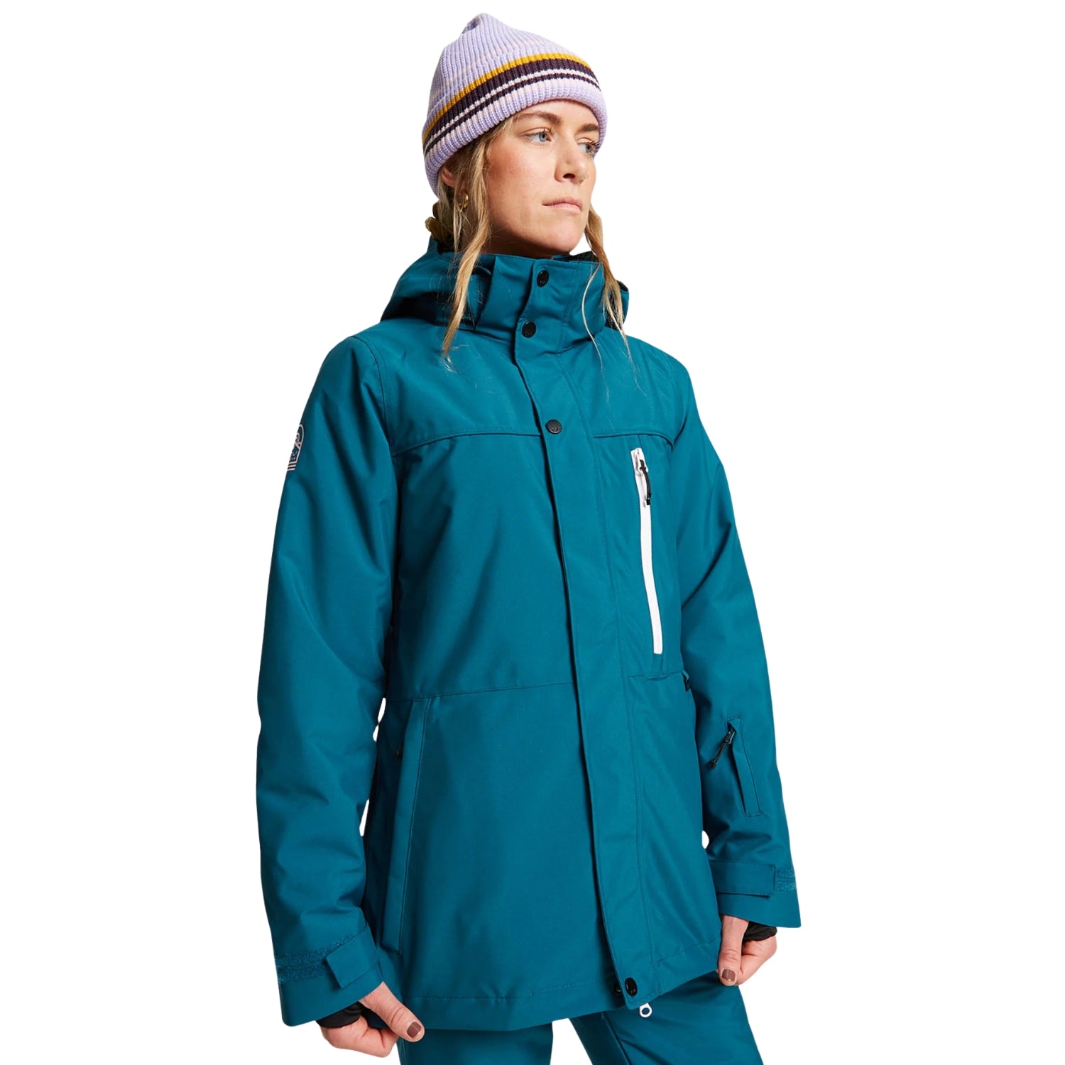Rojo Super Nova Women's Plus Size Ski Jacket Teal Size 4XL 20/22