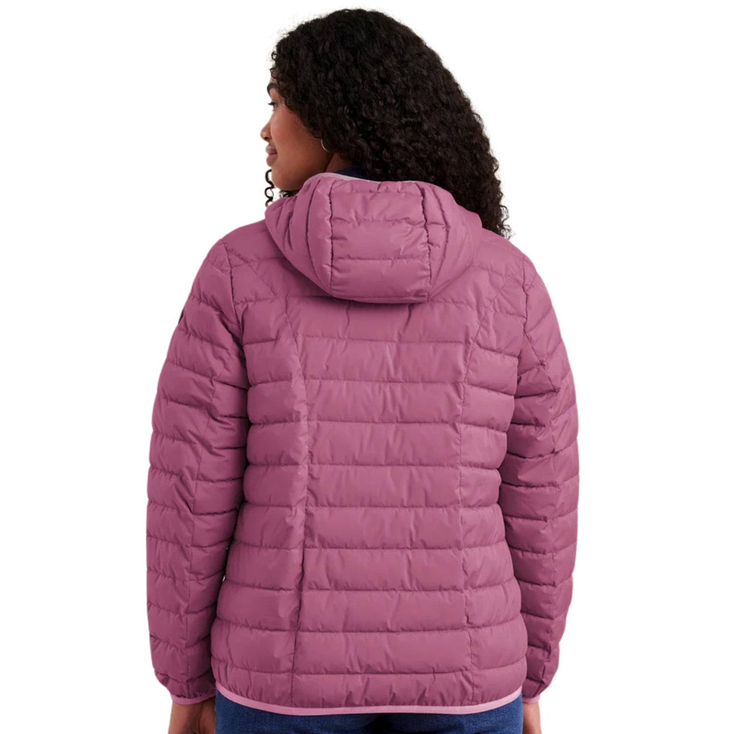 Stoy Elke Women’s Plus Size Puffer Jacket Orchid Sizes 20-28