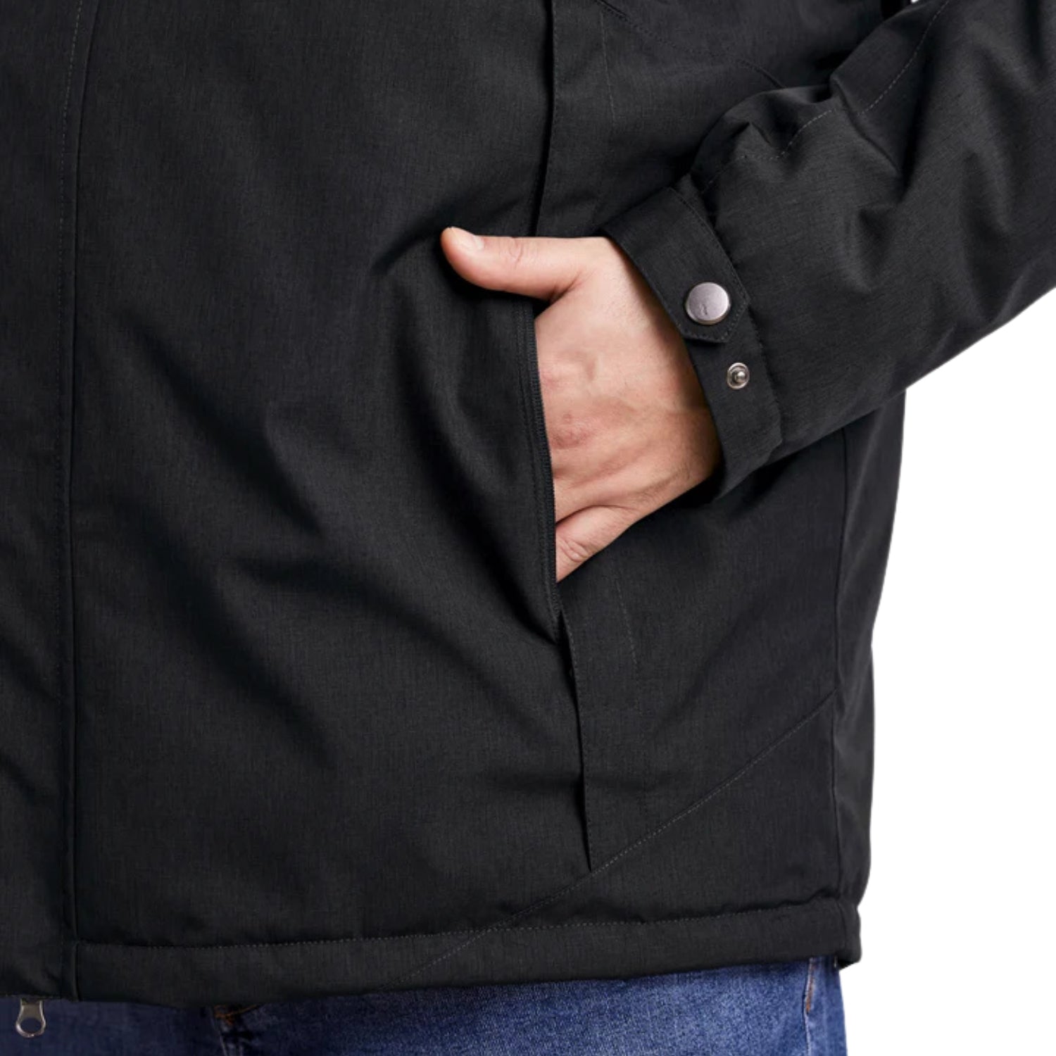 Stoy Alec Mens Plus Size Jacket Black Blue Sizes 3XL & 6XL