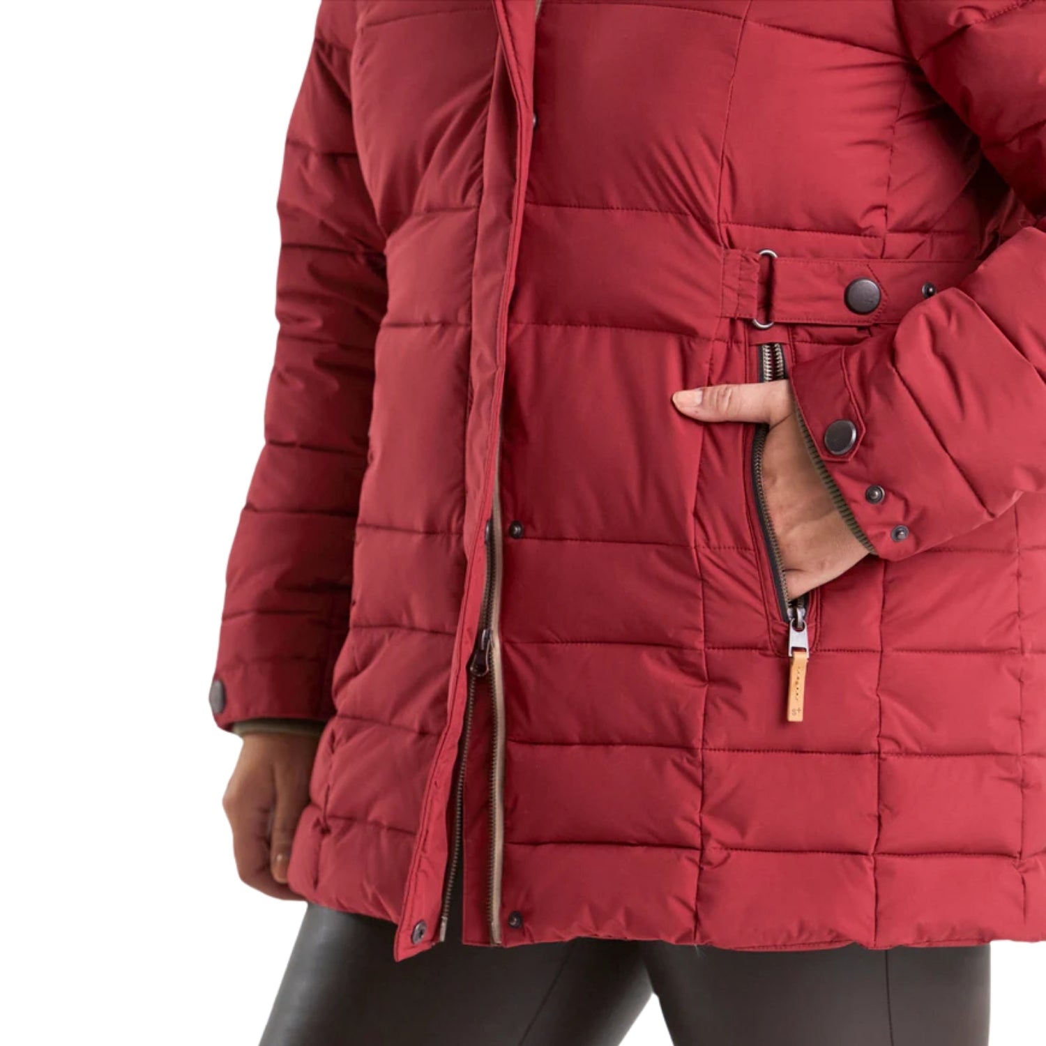 STOY Deena Women’s Puffer Jacket Black Plus Sizes 20-24