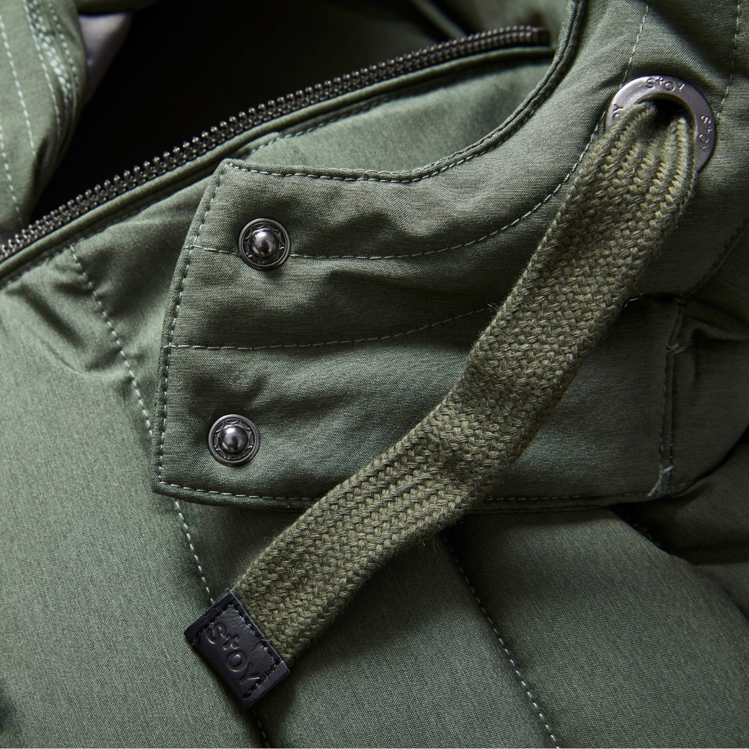 Pre-Order: Stoy Astrid Women's Plus Size Long Puffer Storm Blue Sizes 20 - 24