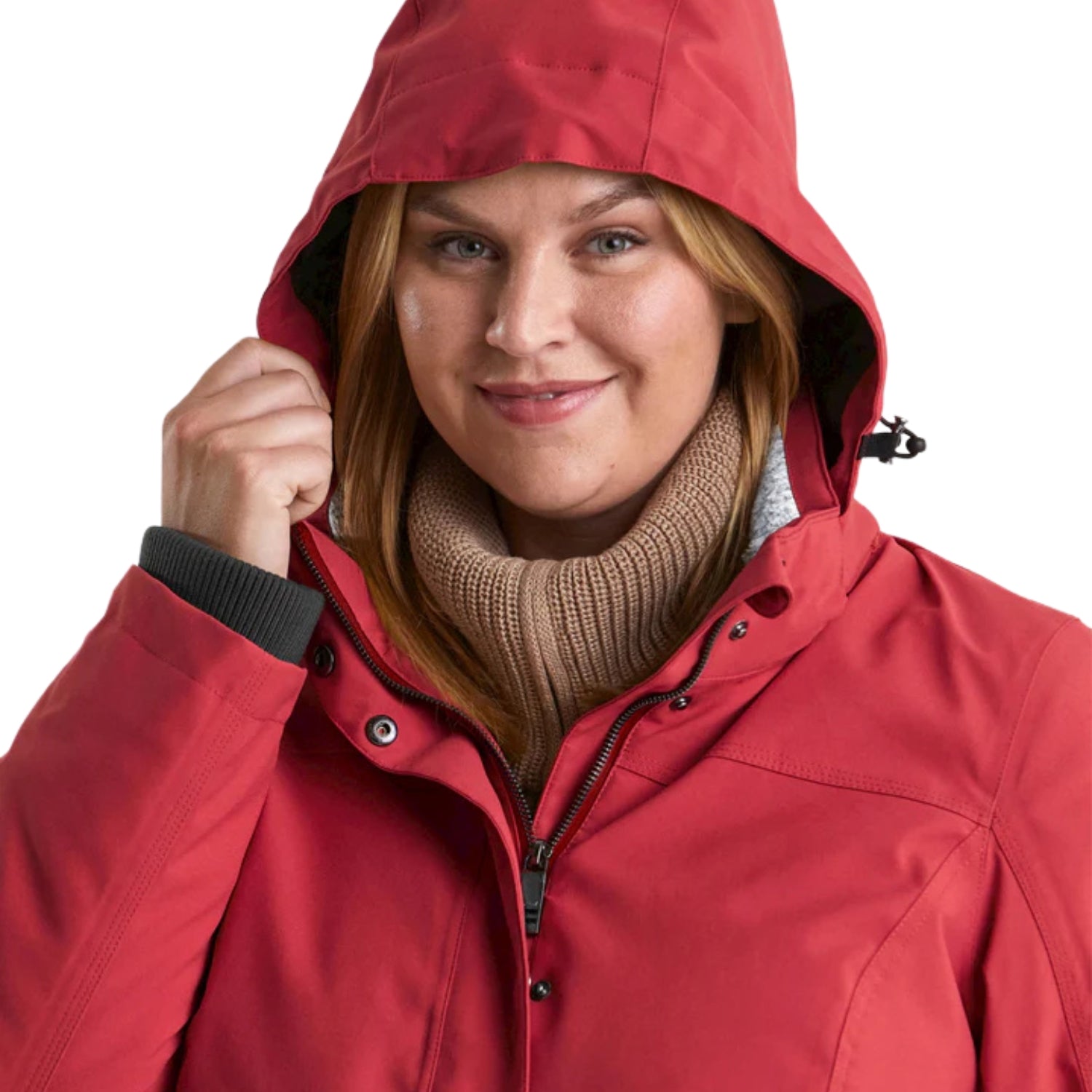 Pre-Order: Stoy Agnes Tech Womens Snow Jacket Storm Blue Plus Sizes 20 - 24