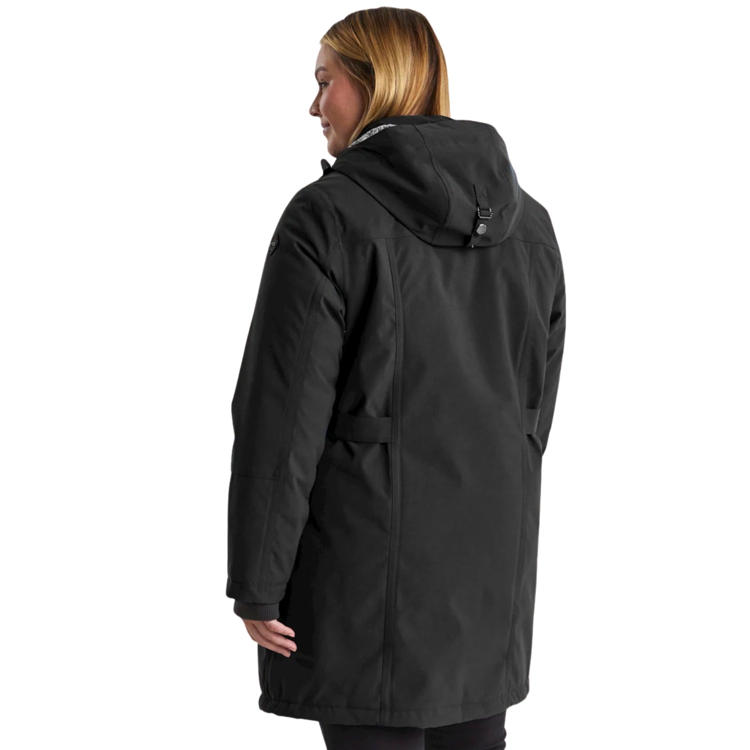 Pre-order: Stoy Alma Womens Plus Size Snow Jacket Black Sizes 20 - 24