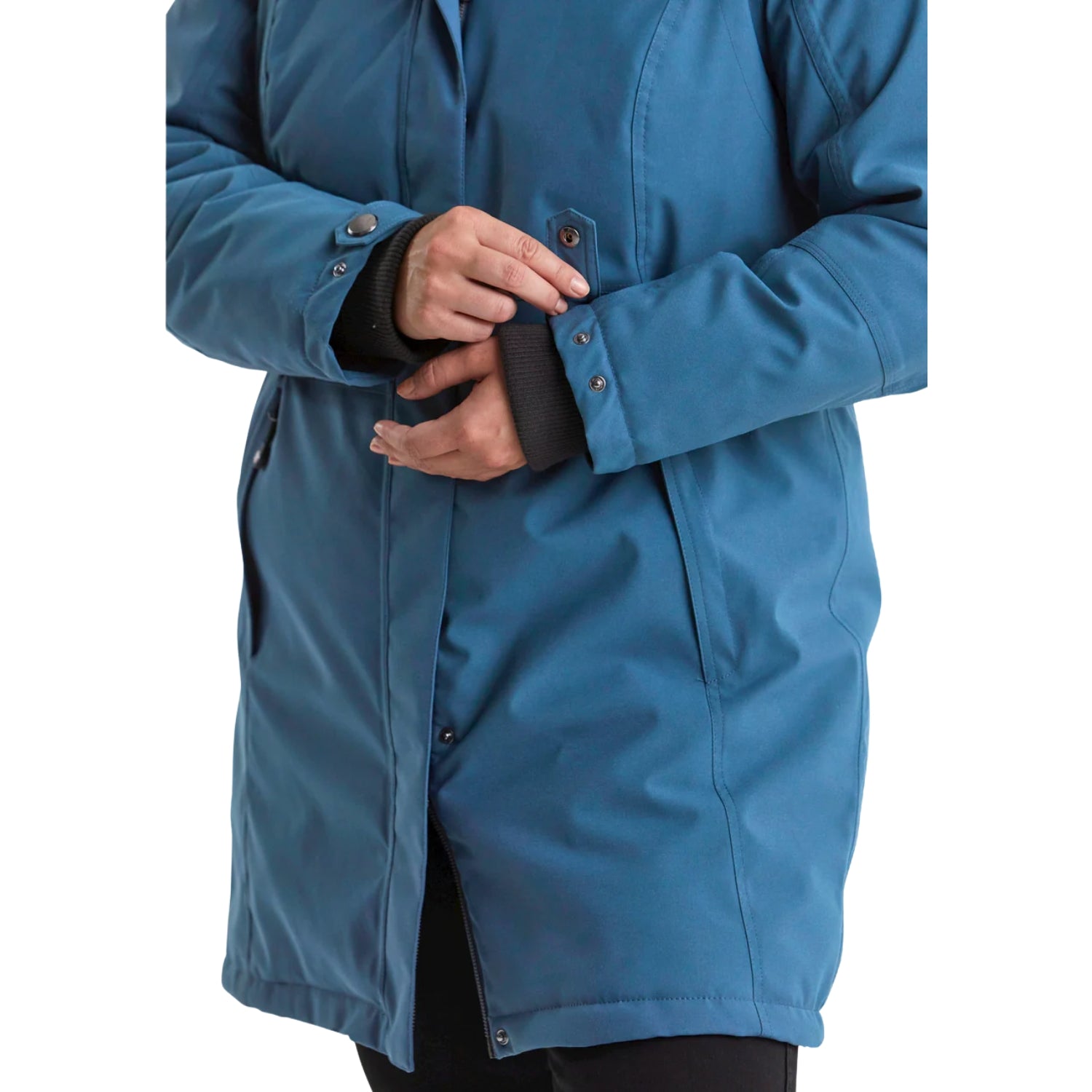 Pre-order: Stoy Alma Womens Plus Size Snow Jacket Storm Blue Sizes 22 - 26